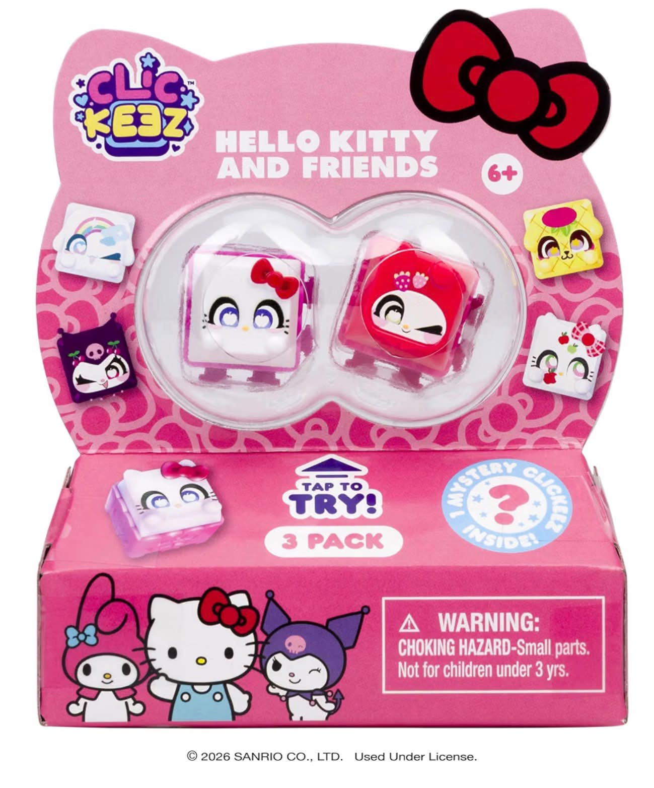 Clickeez Hello Kitty 7 piece! Ready for preorder! Who's excited