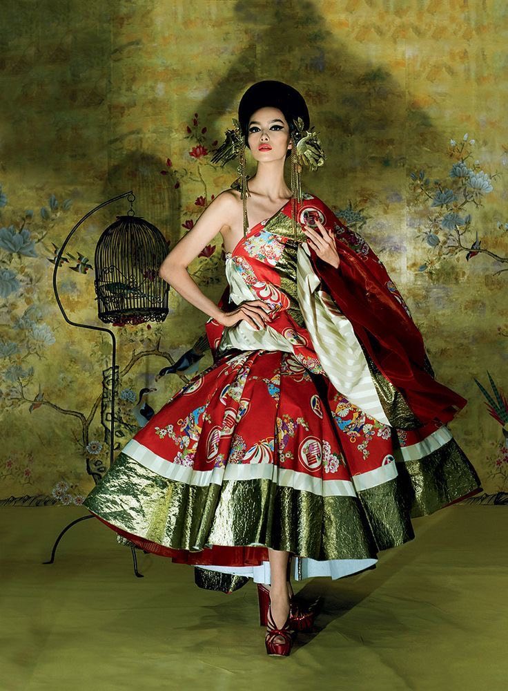 John Galliano's spring 2003 Christian Dior Haute Couture collection