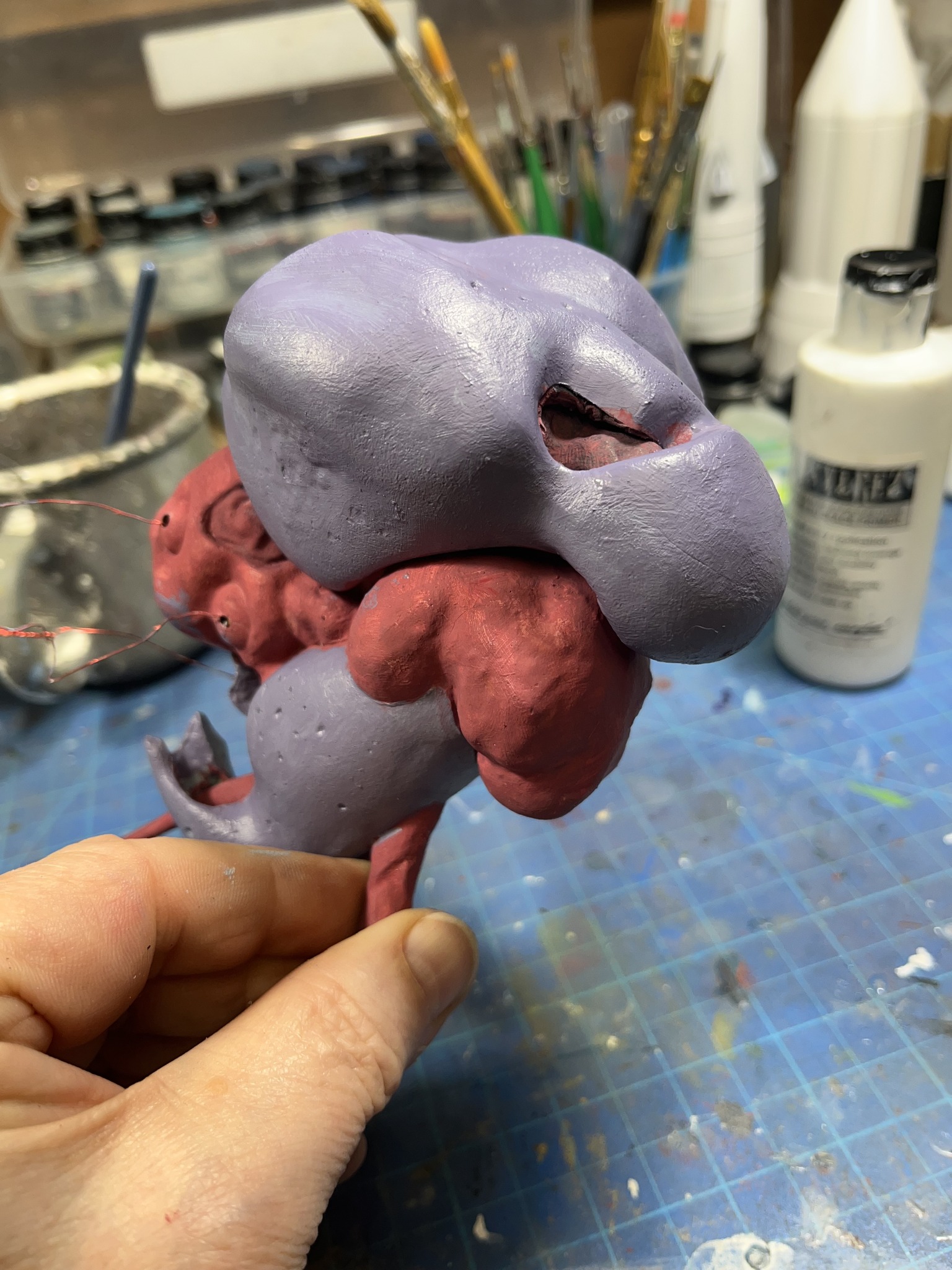 Tomy's 1/72 Boskone Goblin model from 1984 Lensman anime