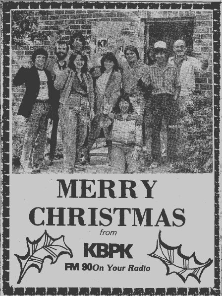 【ES 10th Anniv.】ThanX Special Box -Eden- In the absence of an official RBP Xmas card, these 1981 greetings