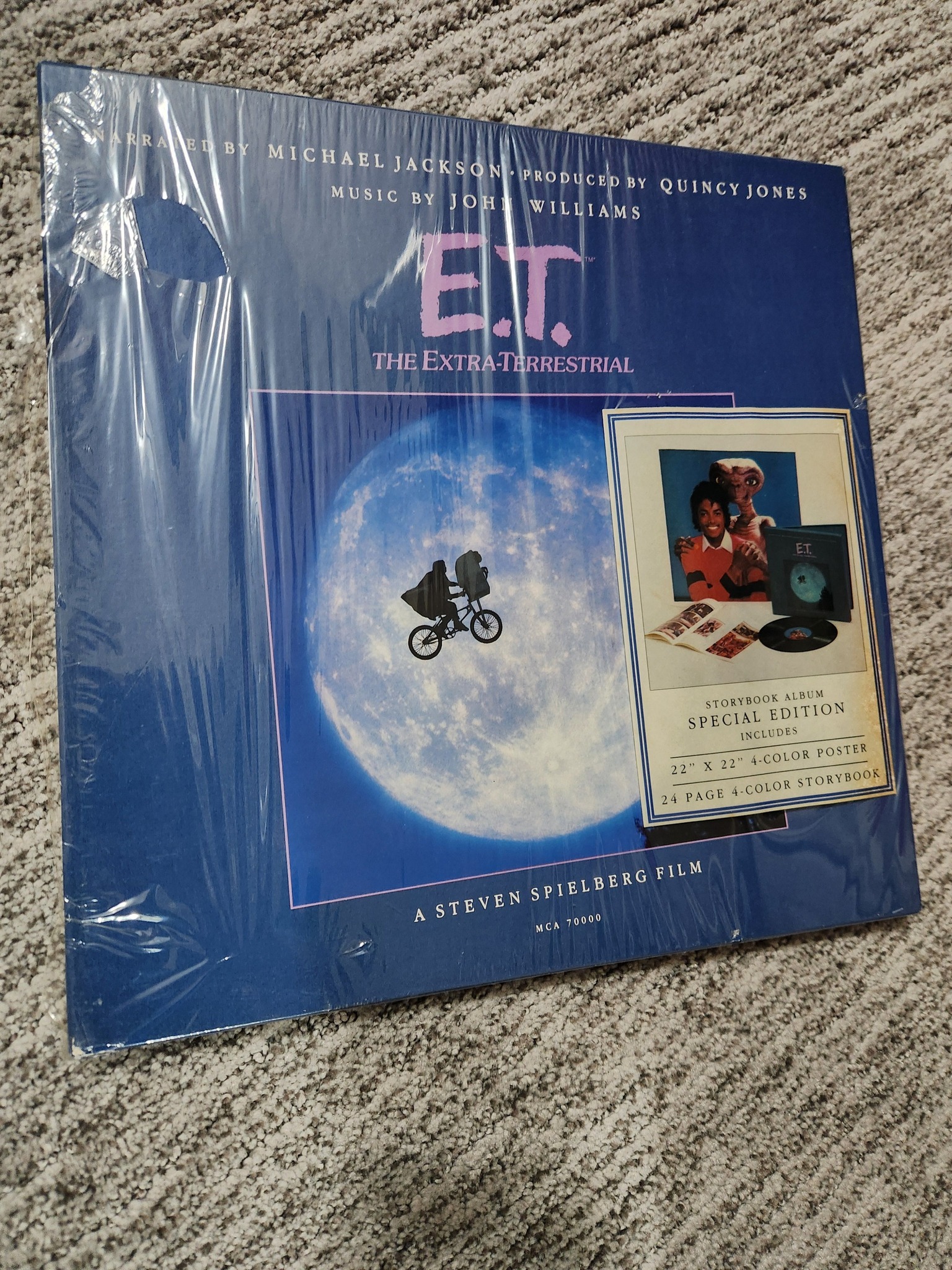 ⭐️E.T. THE EXTRA-TERRESTRIAL マイケルジャクソン⭐️LP Michael