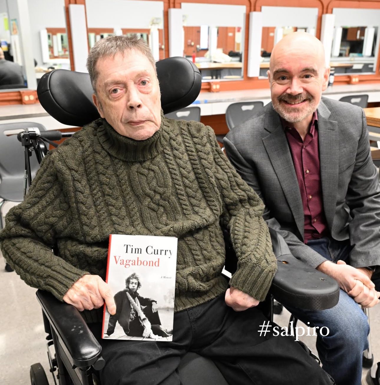 Sal Piro the Documentary | Tim out promoting his new book vagabond ...