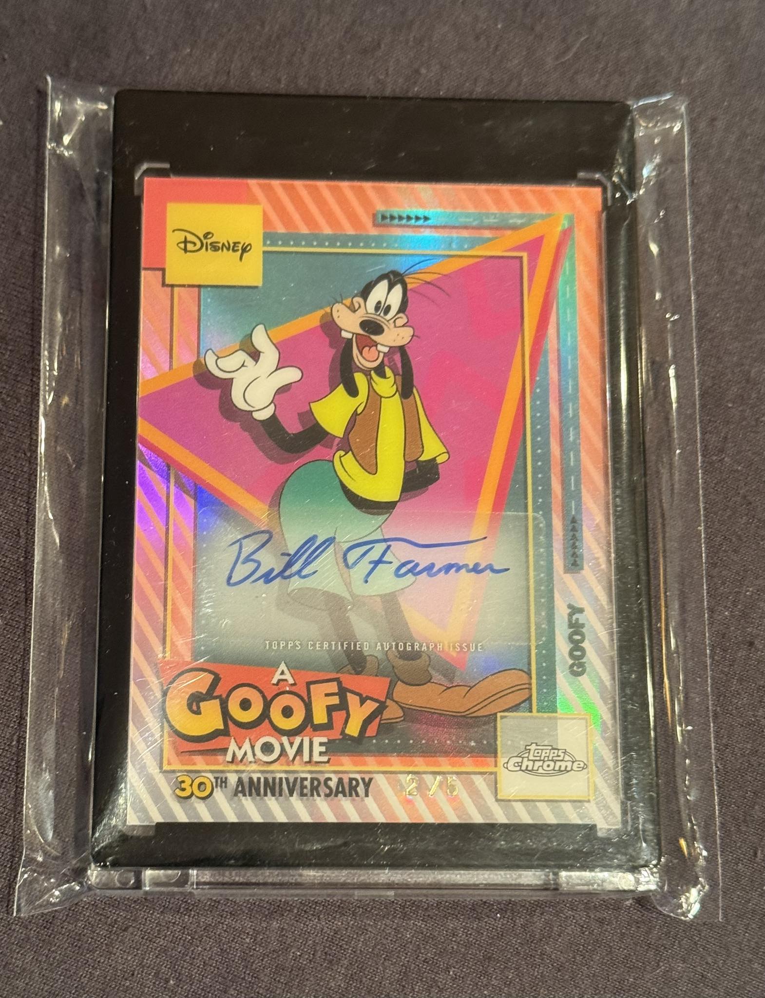 Just pulled Minnie 1/1 Auto Super Refractor!! Disney Neon - $25