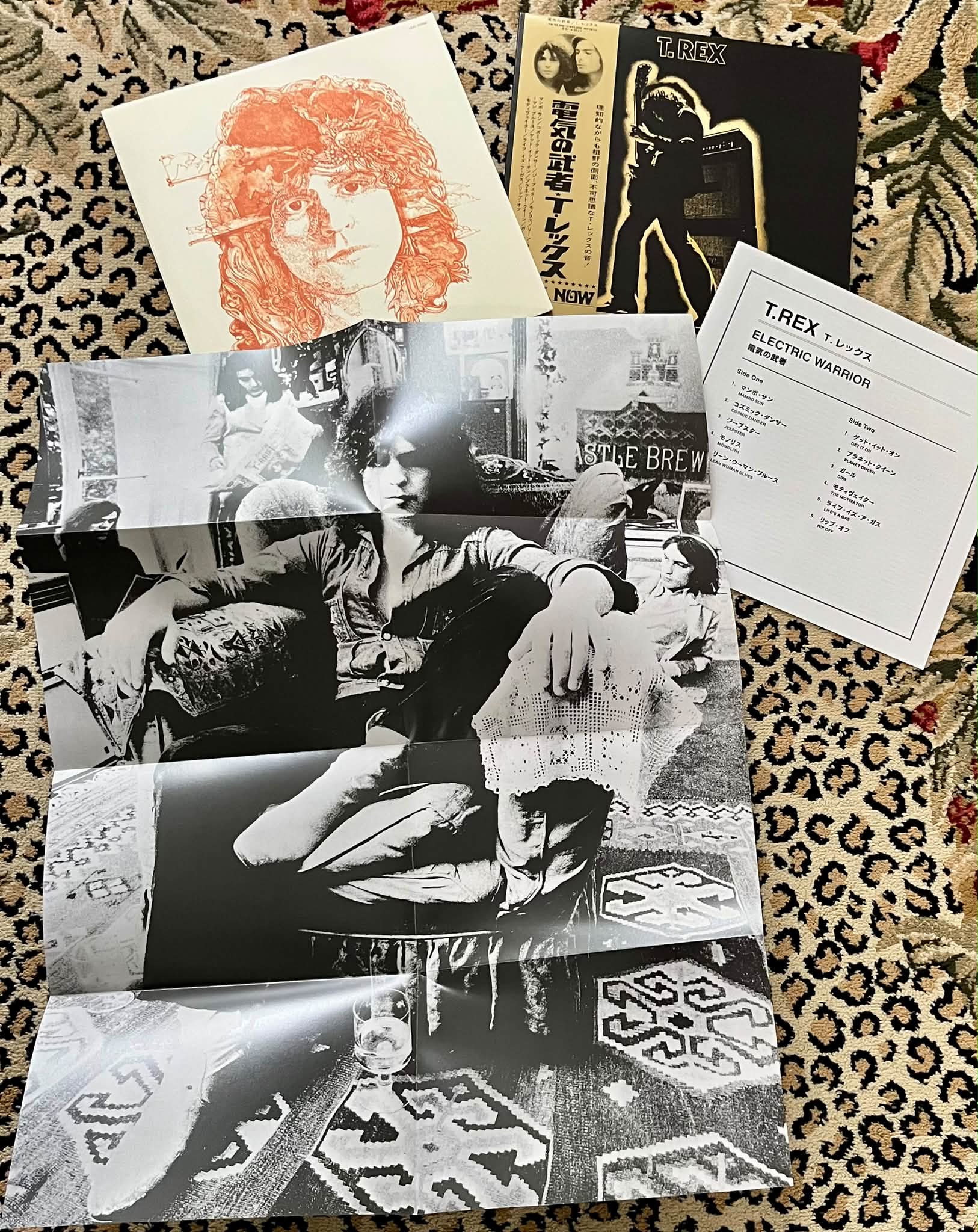 T.Rex Electric Warrior Japanese reissue vinyl