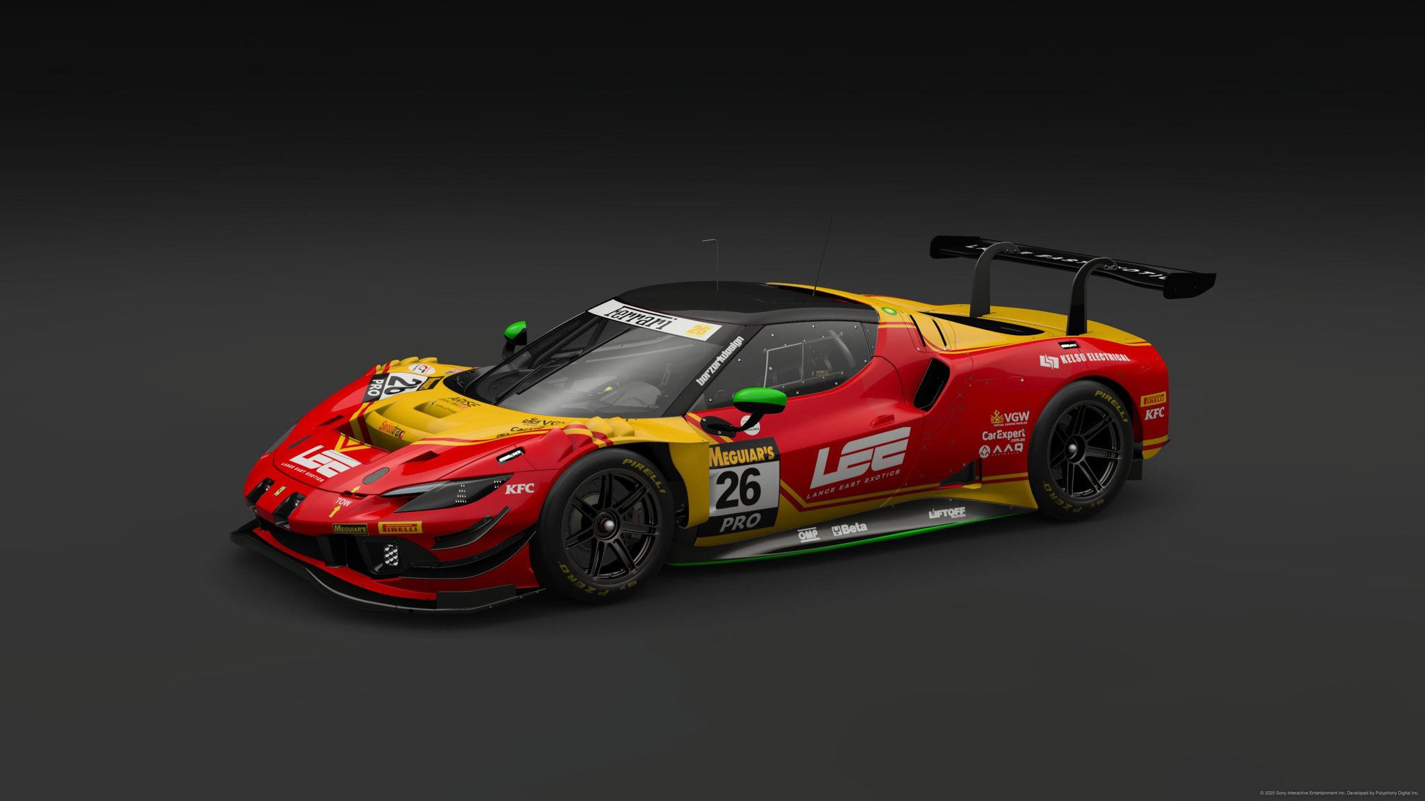 Took about 4 hours to lash up this livery of Chaz Mosterts