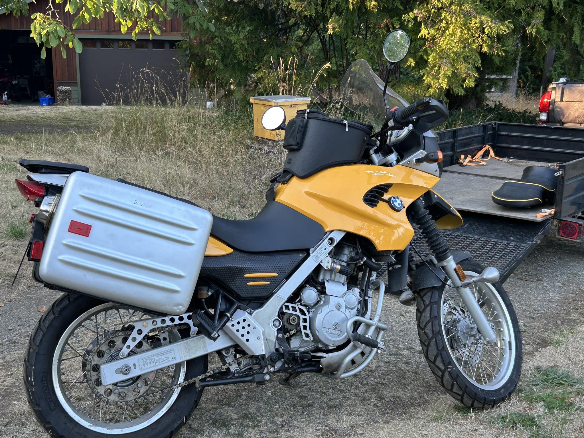 BMW F650 CS Scarver K14, inspection complete, maintenance kit engine