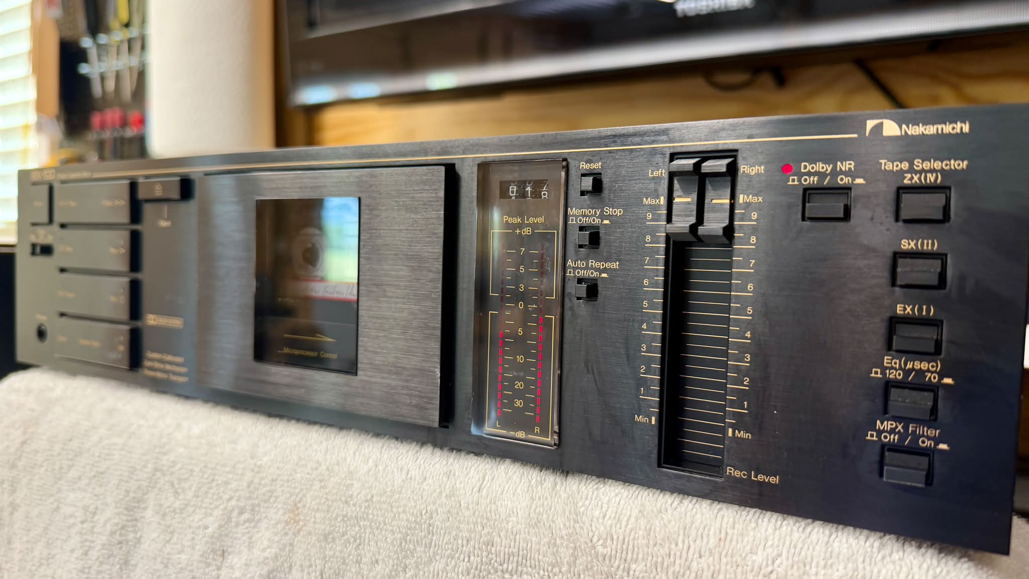 Any help on the value of this Nakamichi Lx-3 2 head cassette deck