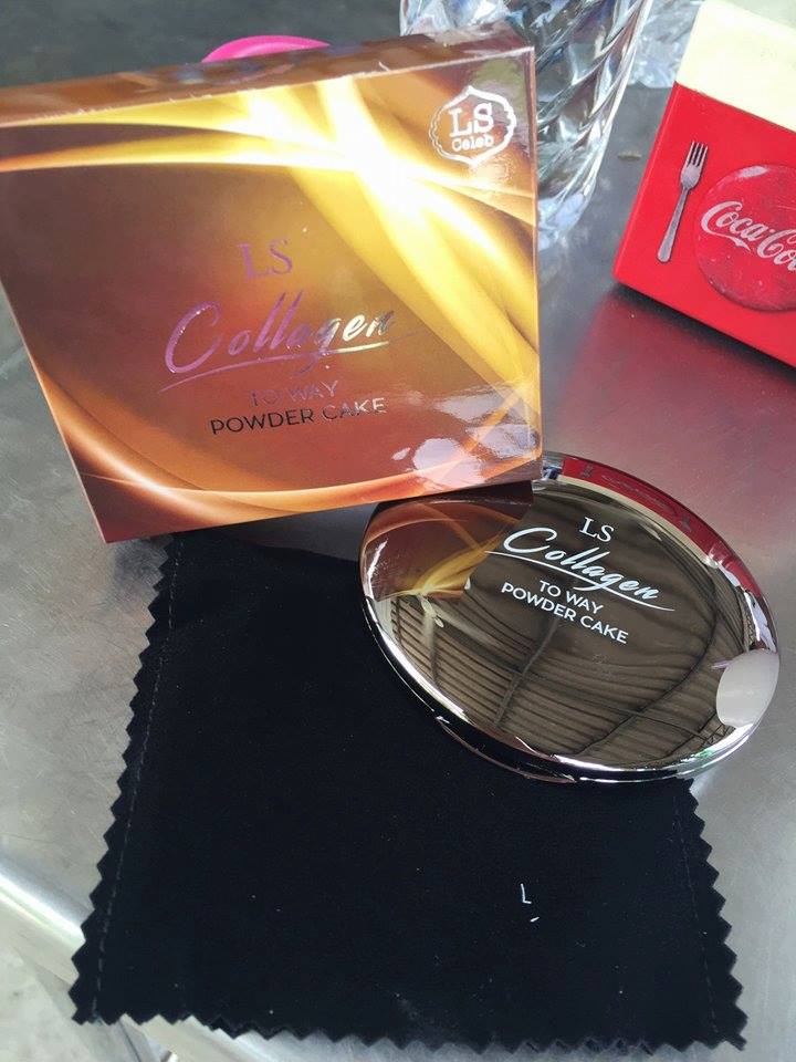 แป้งพัฟ... - แป้งพัพคอลลาเจน LS Collagen Two Way Powder