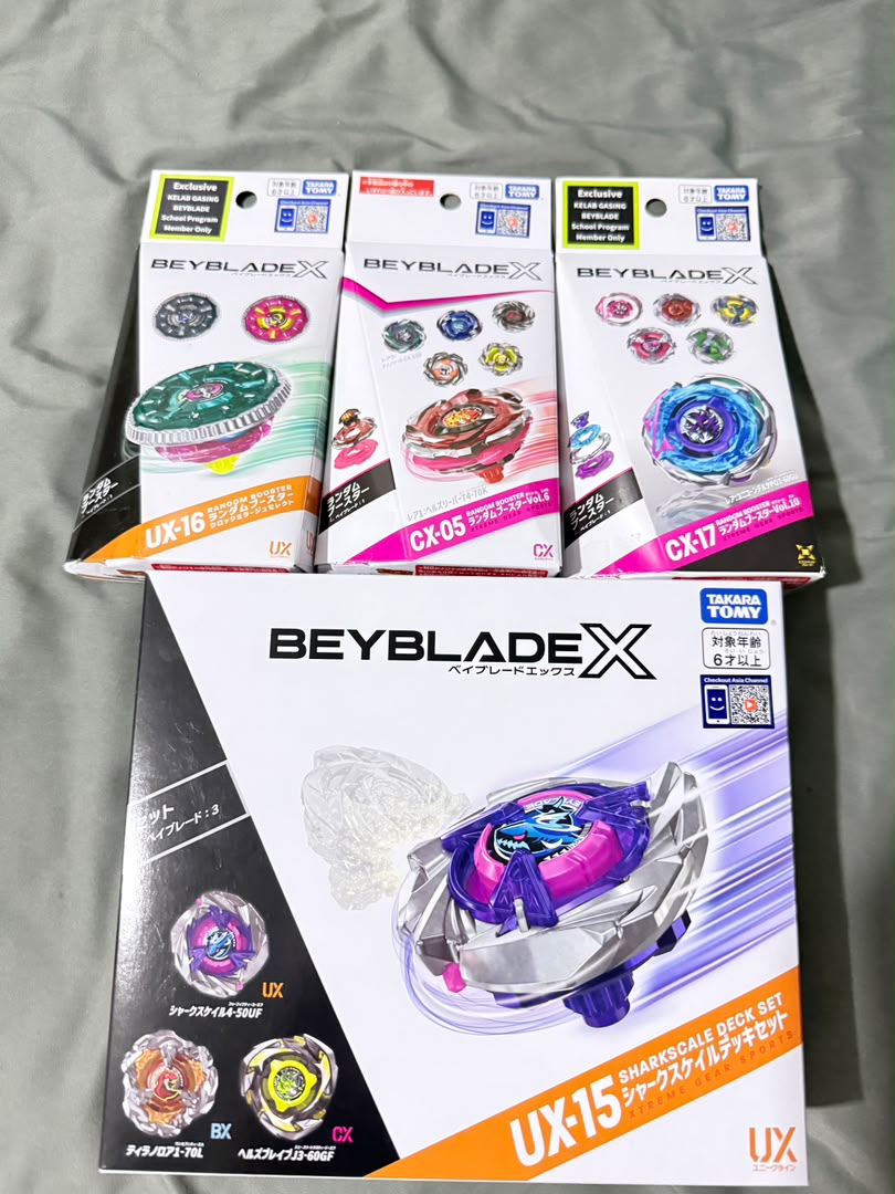 Beyblade X trading: UX-15 H2526 Code for CX-11, CX-05-02 for CX-05