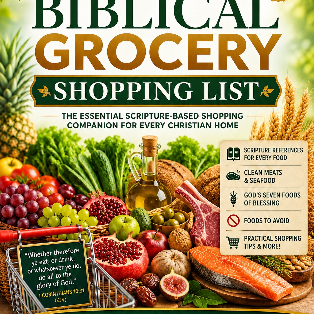 🔥📜 THE LOST NUTRITION CODE OF THE BIBLE Decoding Ancient Foods for ...