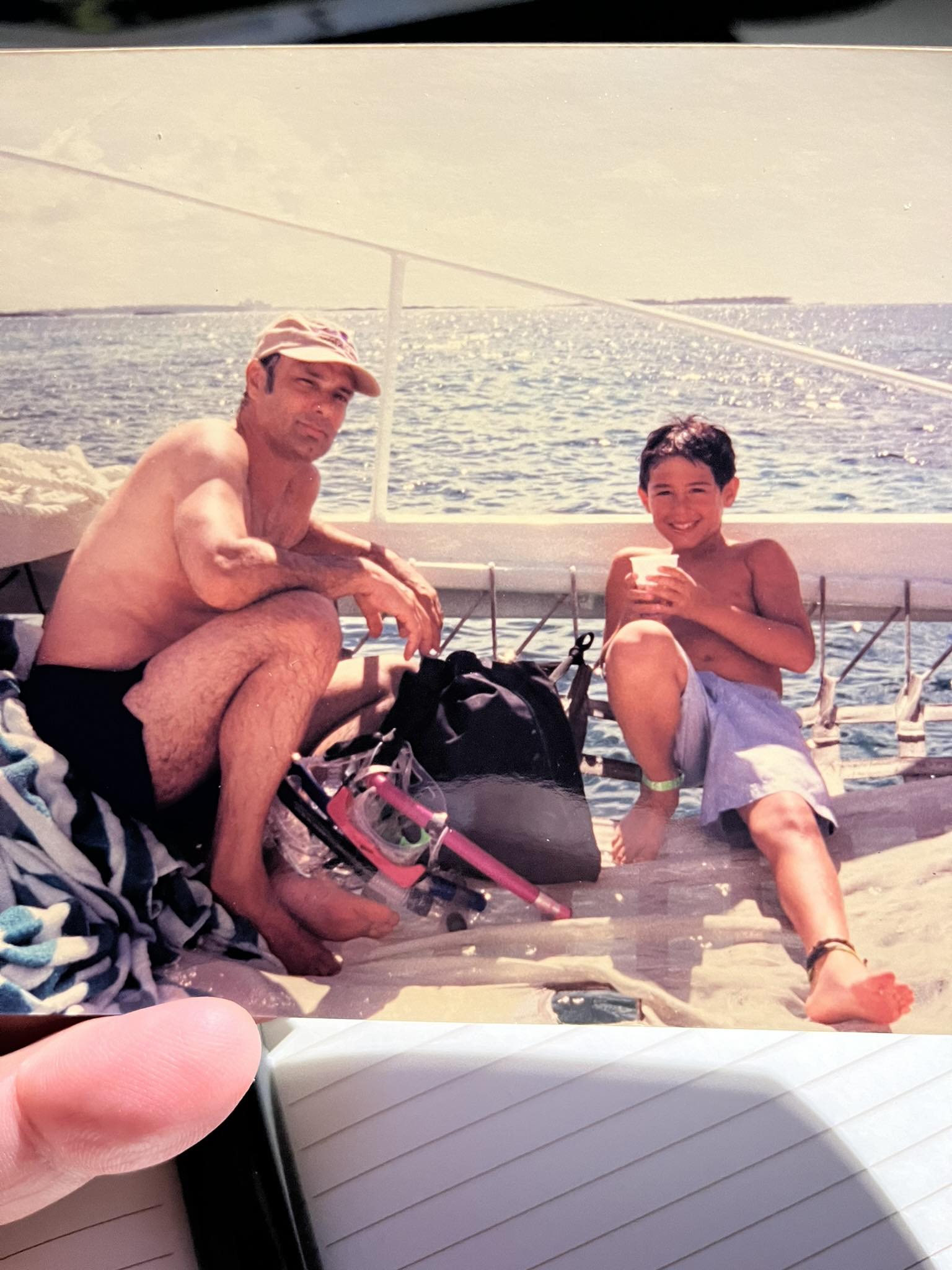 Michael Tozzi - Young Mike and me on vacation when he was... | Facebook