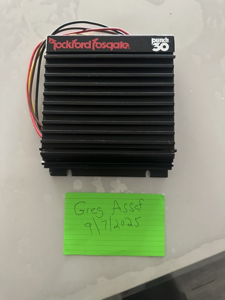 Rockford Fosgate Punch 360.6 amplifier for sale