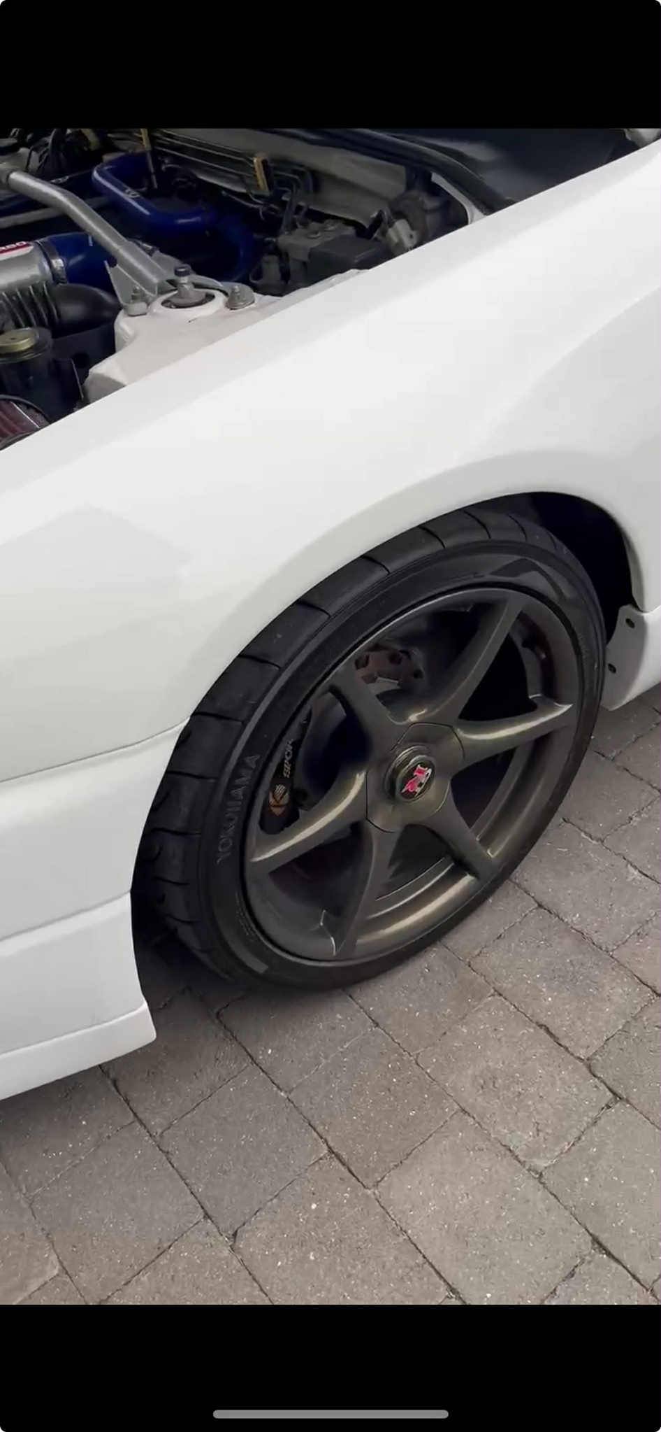 Skyline R34 GTR original BBS forged wheels.