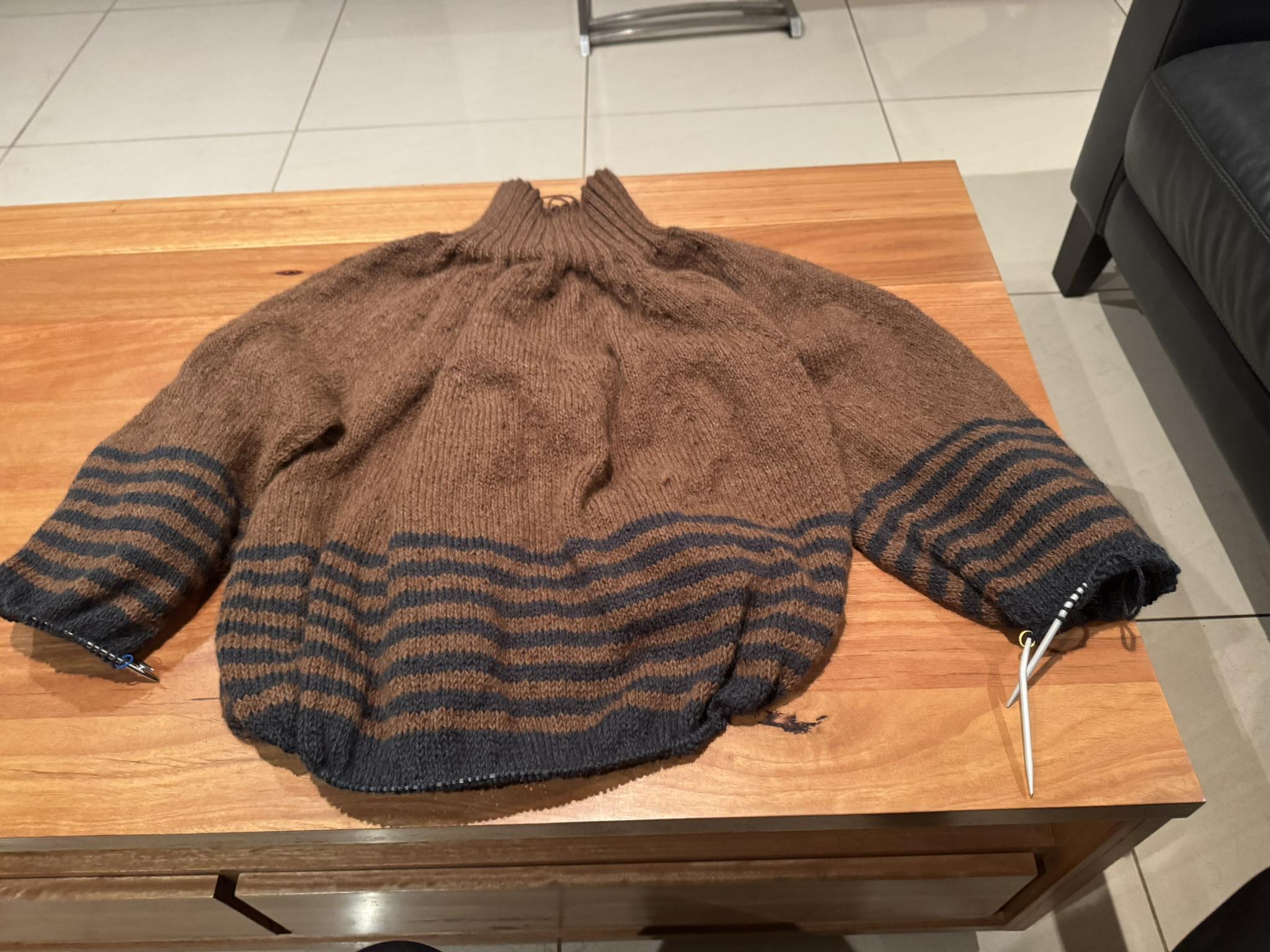 Saving sleeves when reknitting a top?