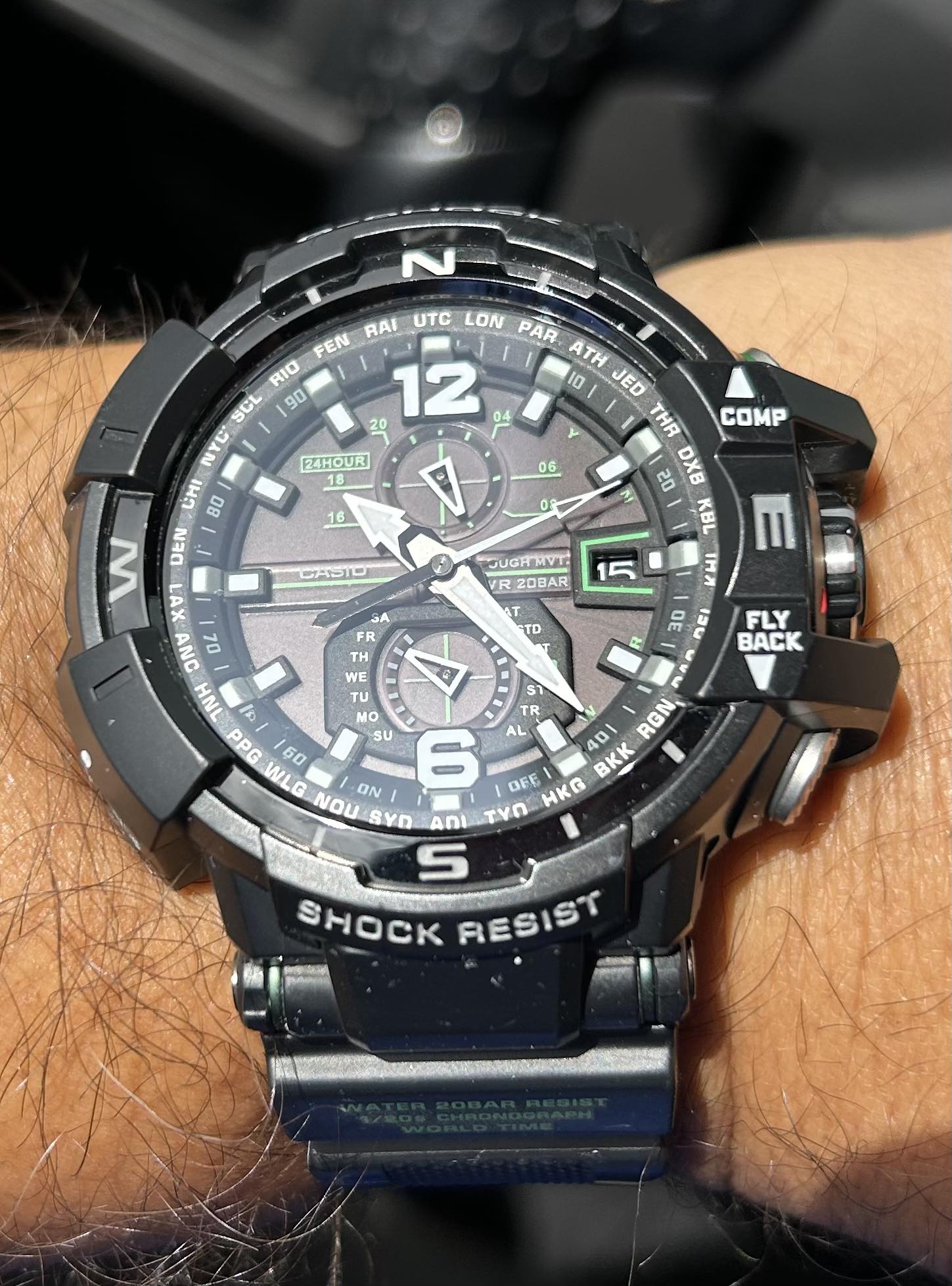 New watch day. G-Shock GW-A1100 Gravitymaster