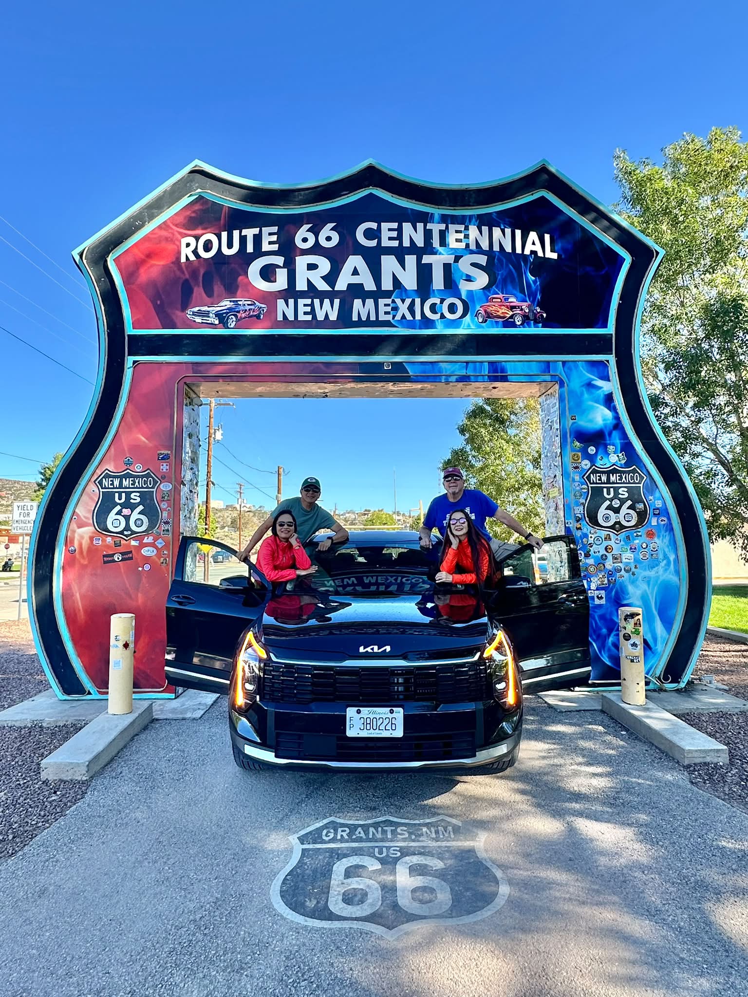 Visiting the Route 66 Arch in Grants, New Mexico