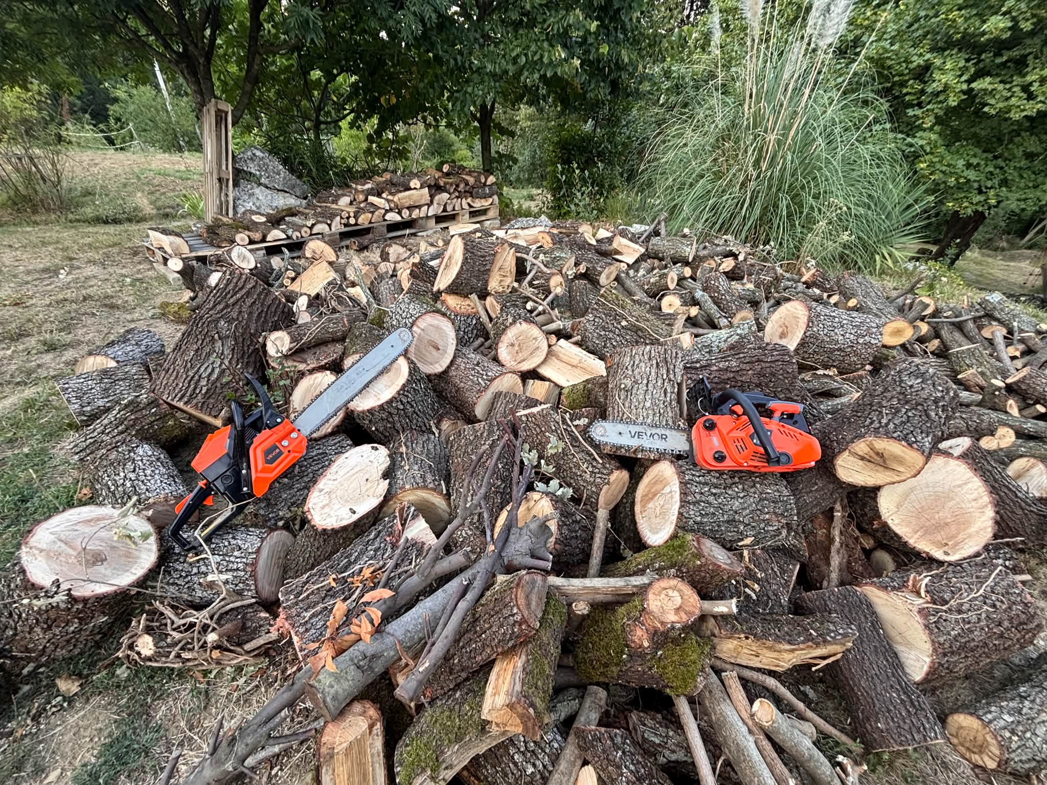 Vevor 12 in and 20 in chainsaws BRIIEH RARAA MOSAAHATER 828 Kこbok