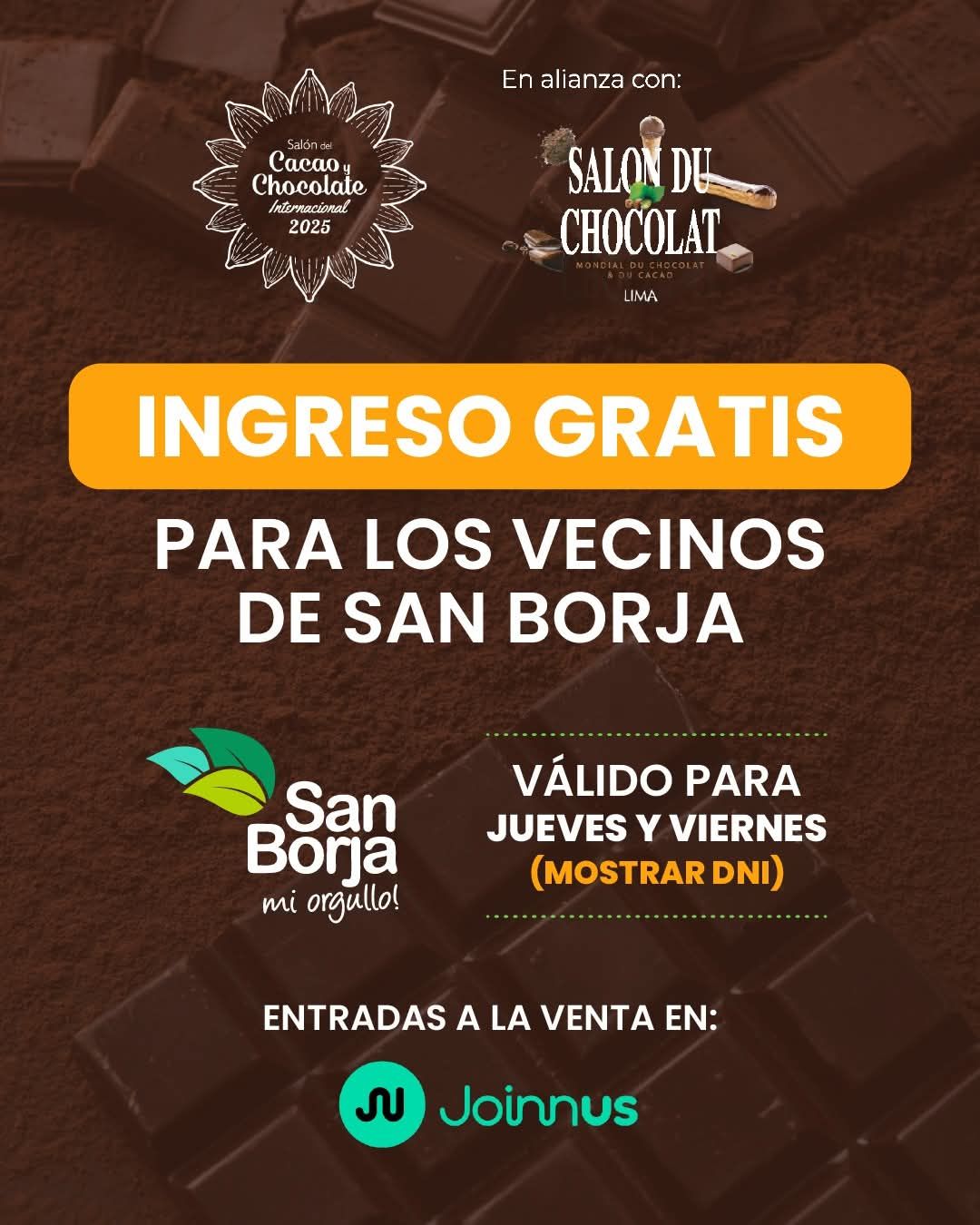 Unidos por Limatambo - ARTODELI | SALÓN DEL CACAO Y CHOCOLATE ...