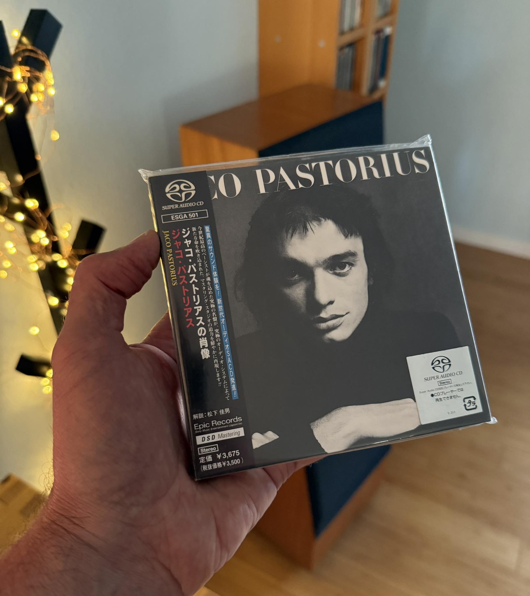 Jaco Pastorius' 1976 album on stereo super audio compact disc
