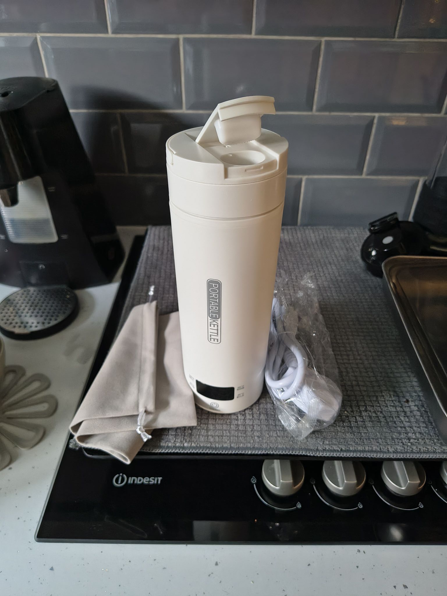 Portable 300w kettle for camping and outdoor use