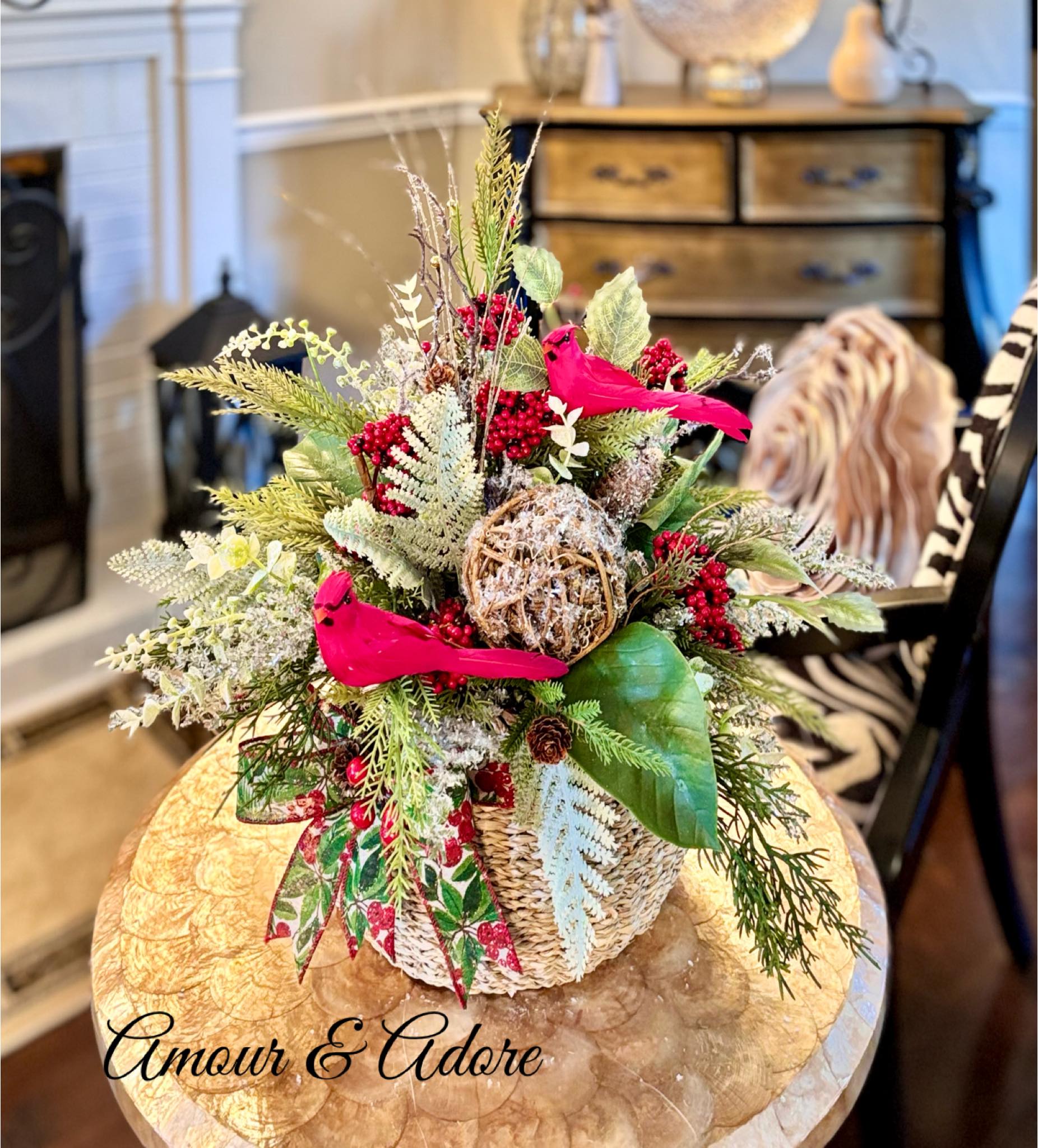 "Oh No! The Big 30" 18-Inch Cascade Centerpiece - Black Foil With Colorful Swirls & 30s For Birthday Table Decor