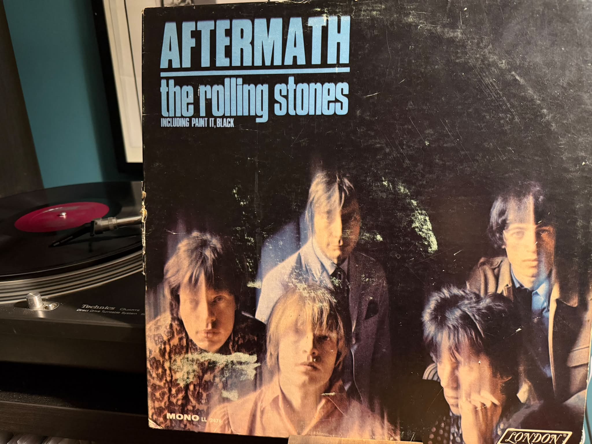 The Rolling Stones' 1966 album Aftermath Canadian mono original