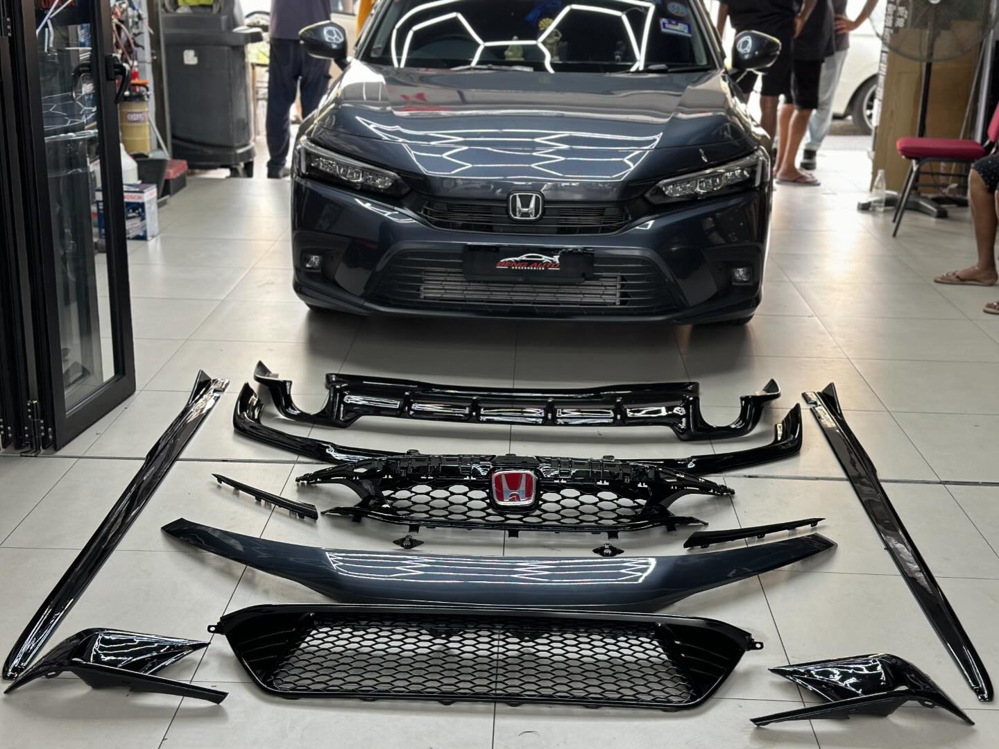Stradale Design Honda Civic Type R FL5 Front Mesh Kit – My Store