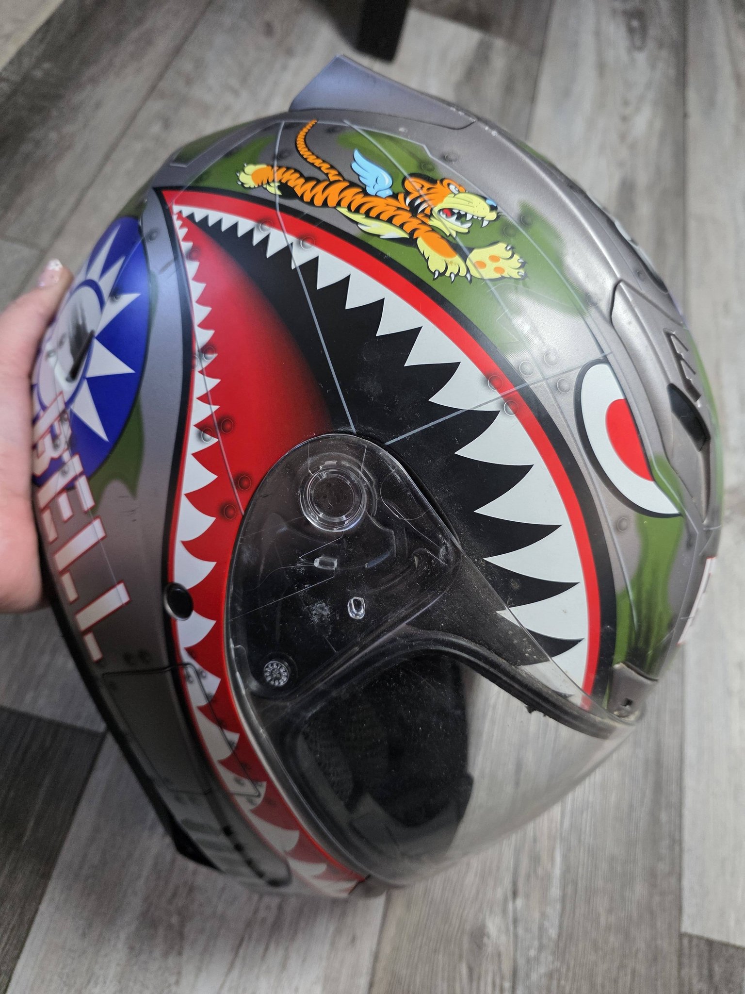 flying tiger motorcycle helmets Torc Bluetooth Helmet  Knight Riders Motorcycles & gear Youve earned your stripes MSA/Tiger USA DOI/USFS Certified LH050T