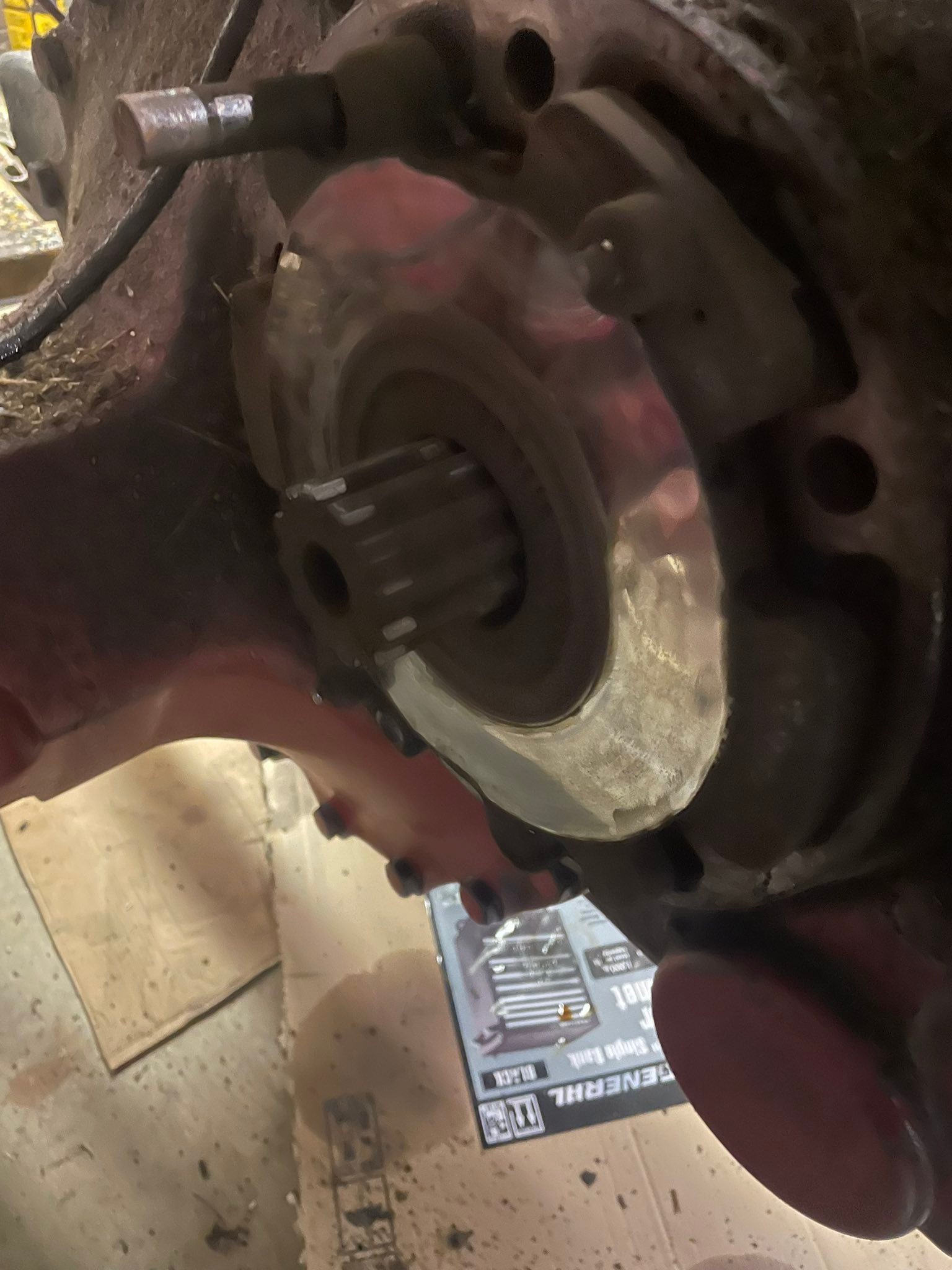 Ford Transit Right Driver O/S Front Brake Caliper & Abs Mk7 2.2