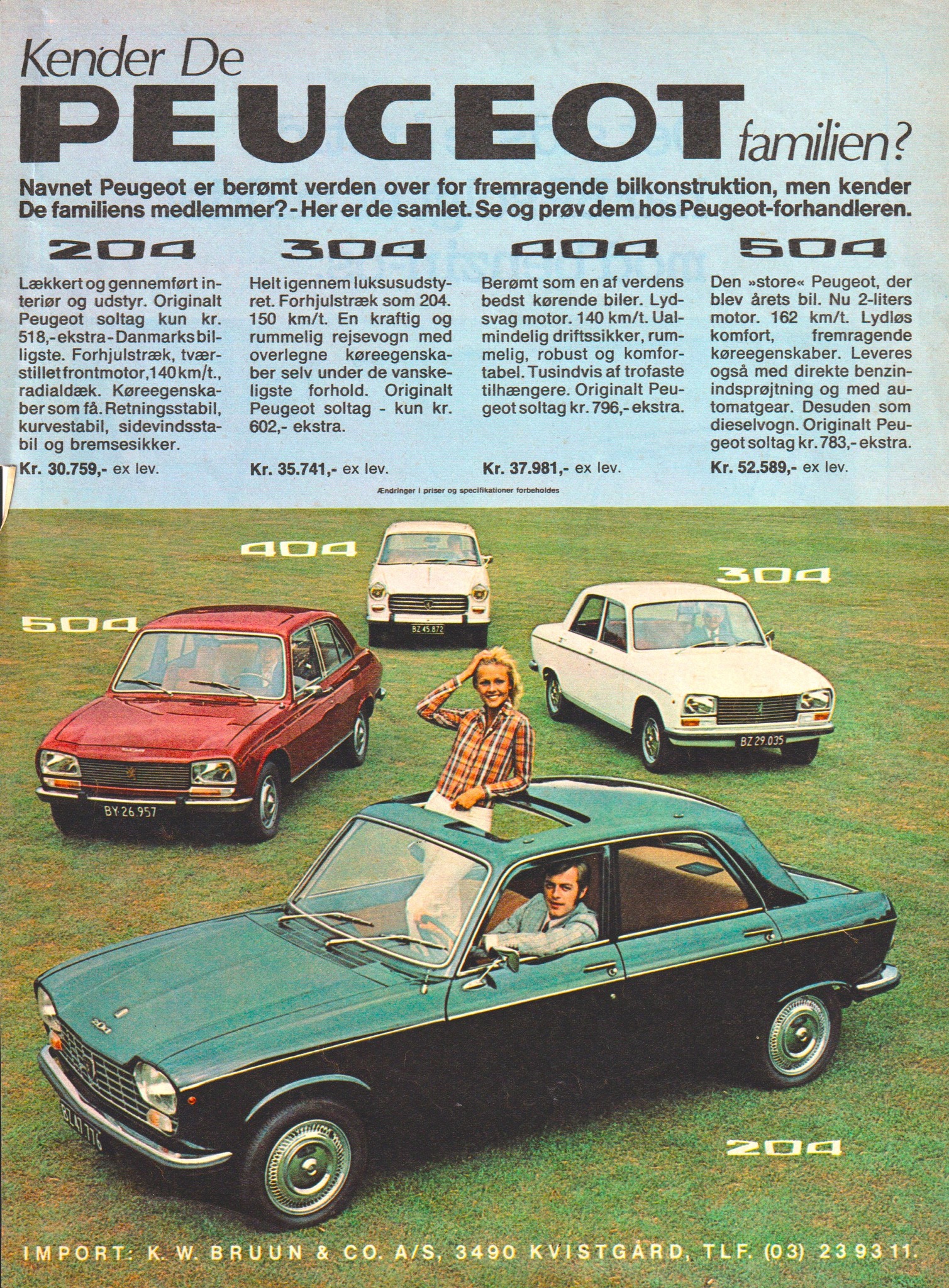 Do you know the Peugeot-family?