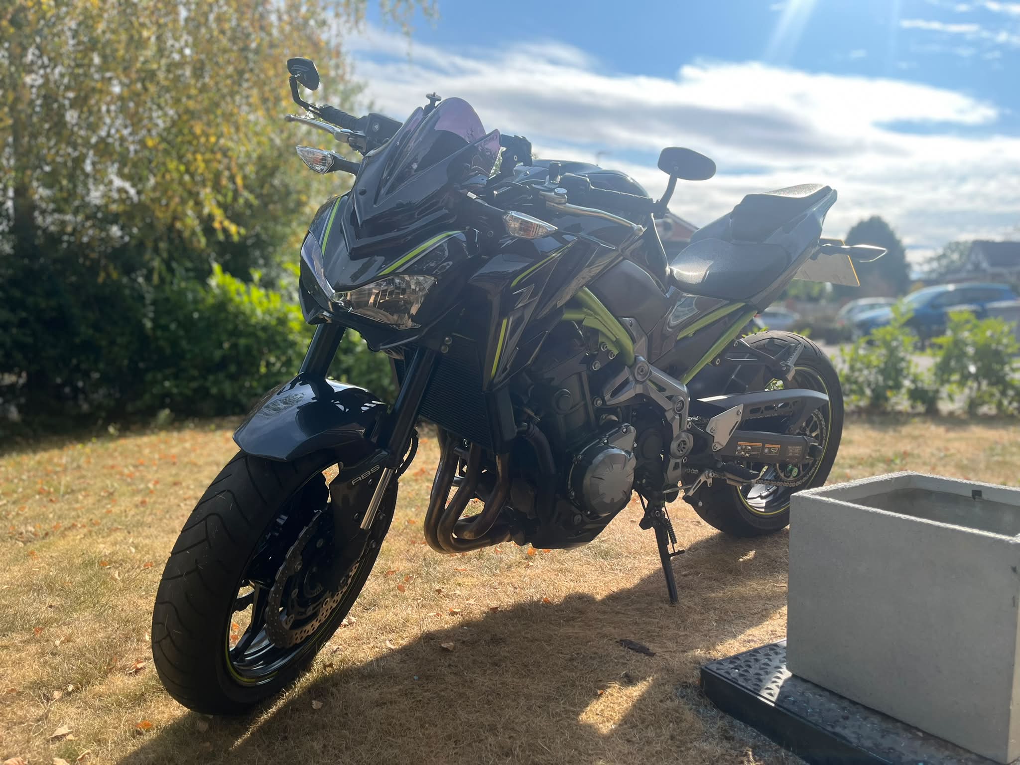 Front winglet for 2018 Kawasaki Z900