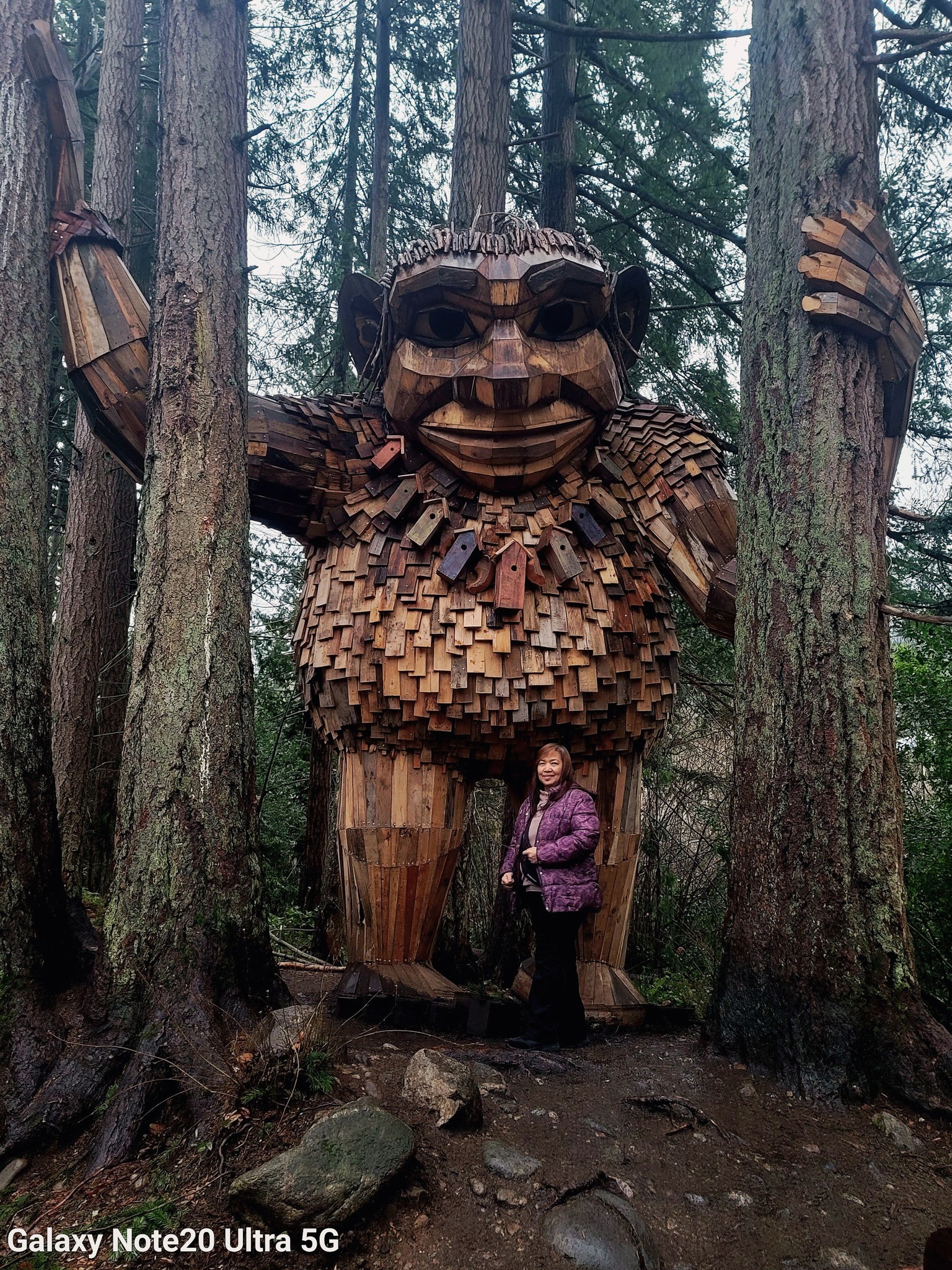 Meet Jacob Everear, a giant troll in Wannigan Regional Park