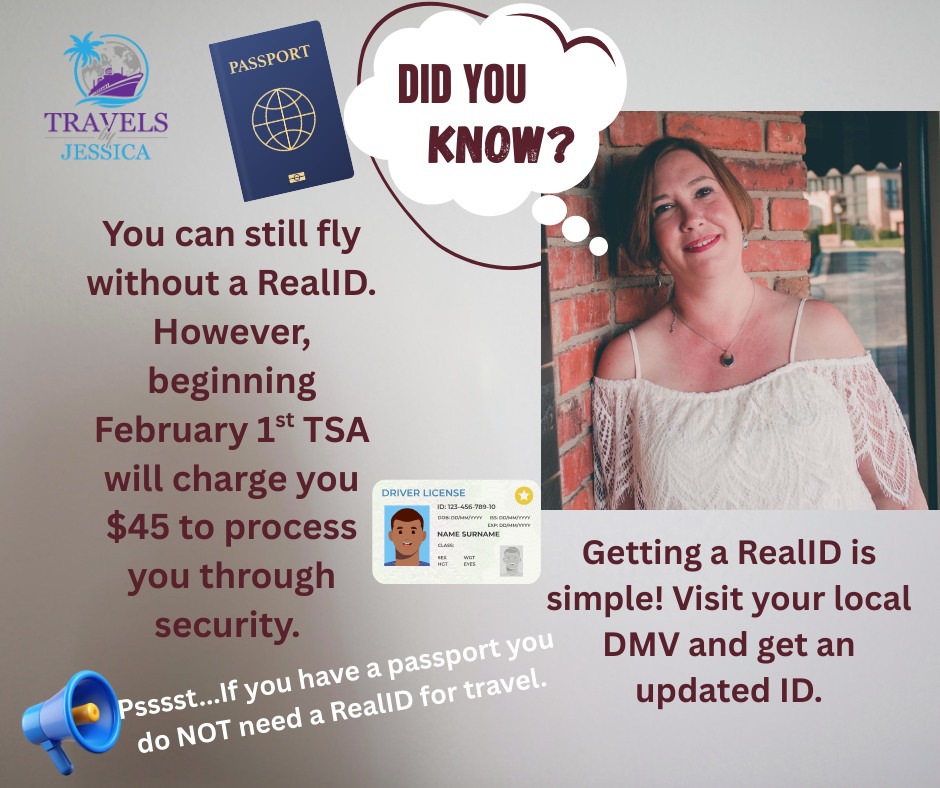 Jessica - 💡 ️ Did You Know? Big Real ID Changes Are Coming! ️💡 Starting ...