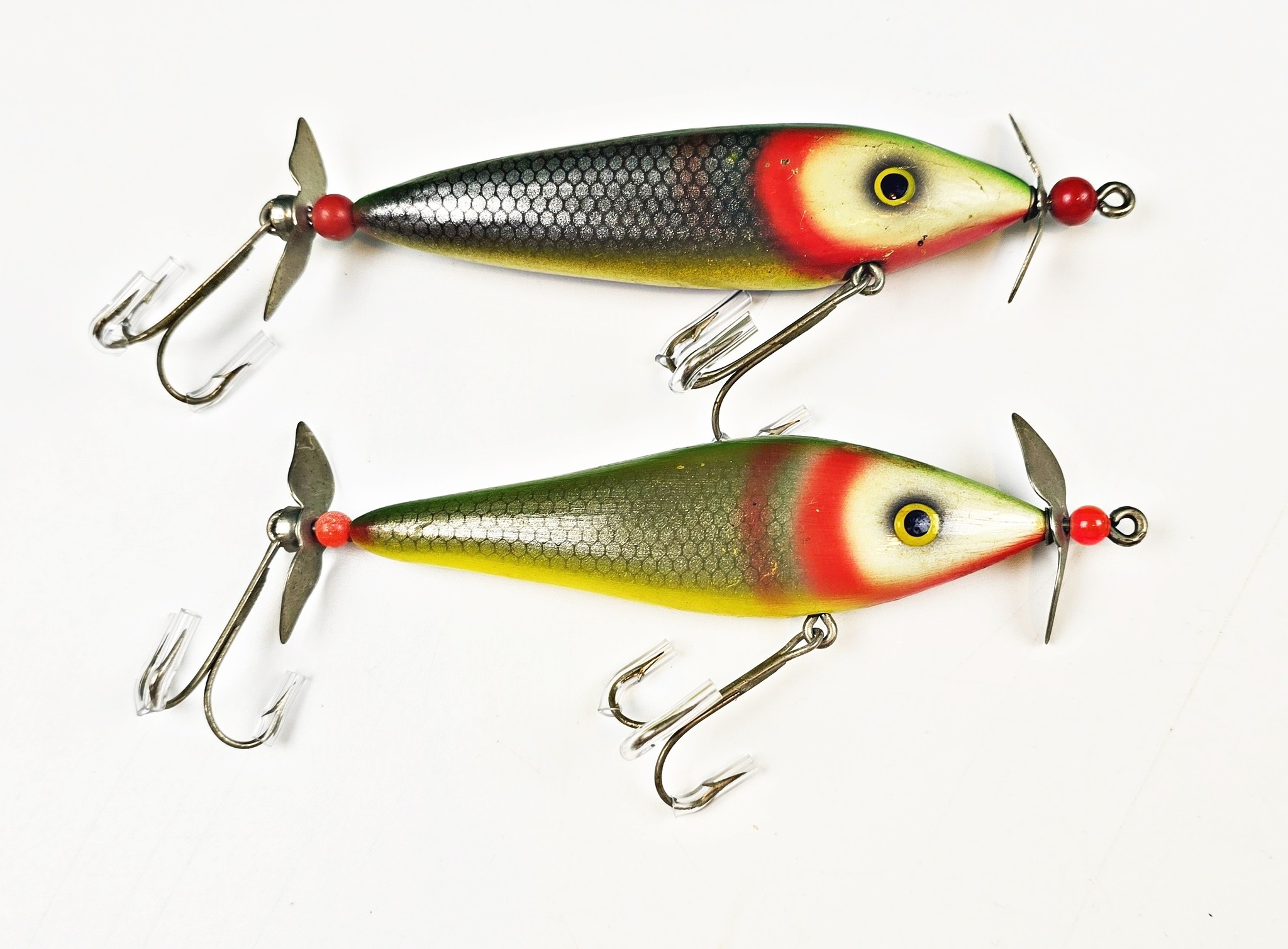What are these vintage Florida Shiner fishing lures?