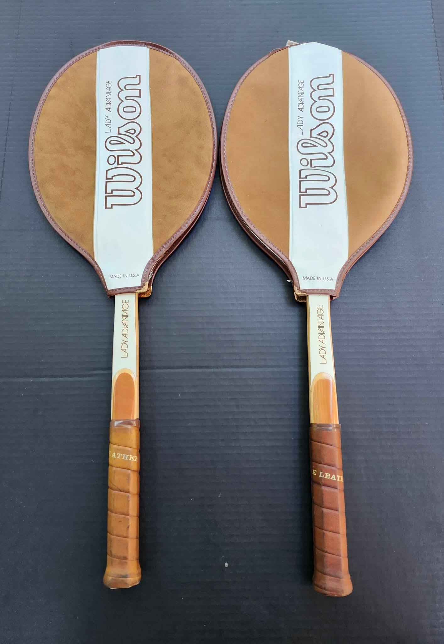 Two N.O.S. Wilson Lady Advantage Racquets.