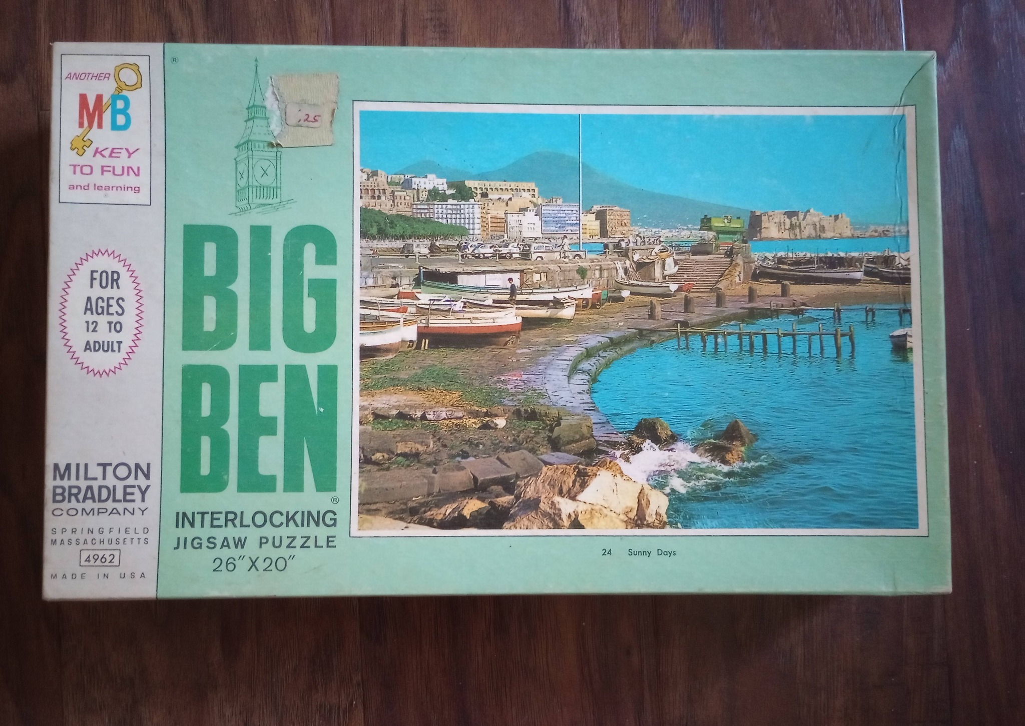 What to do with vintage Milton Bradley Big Ben puzzles?