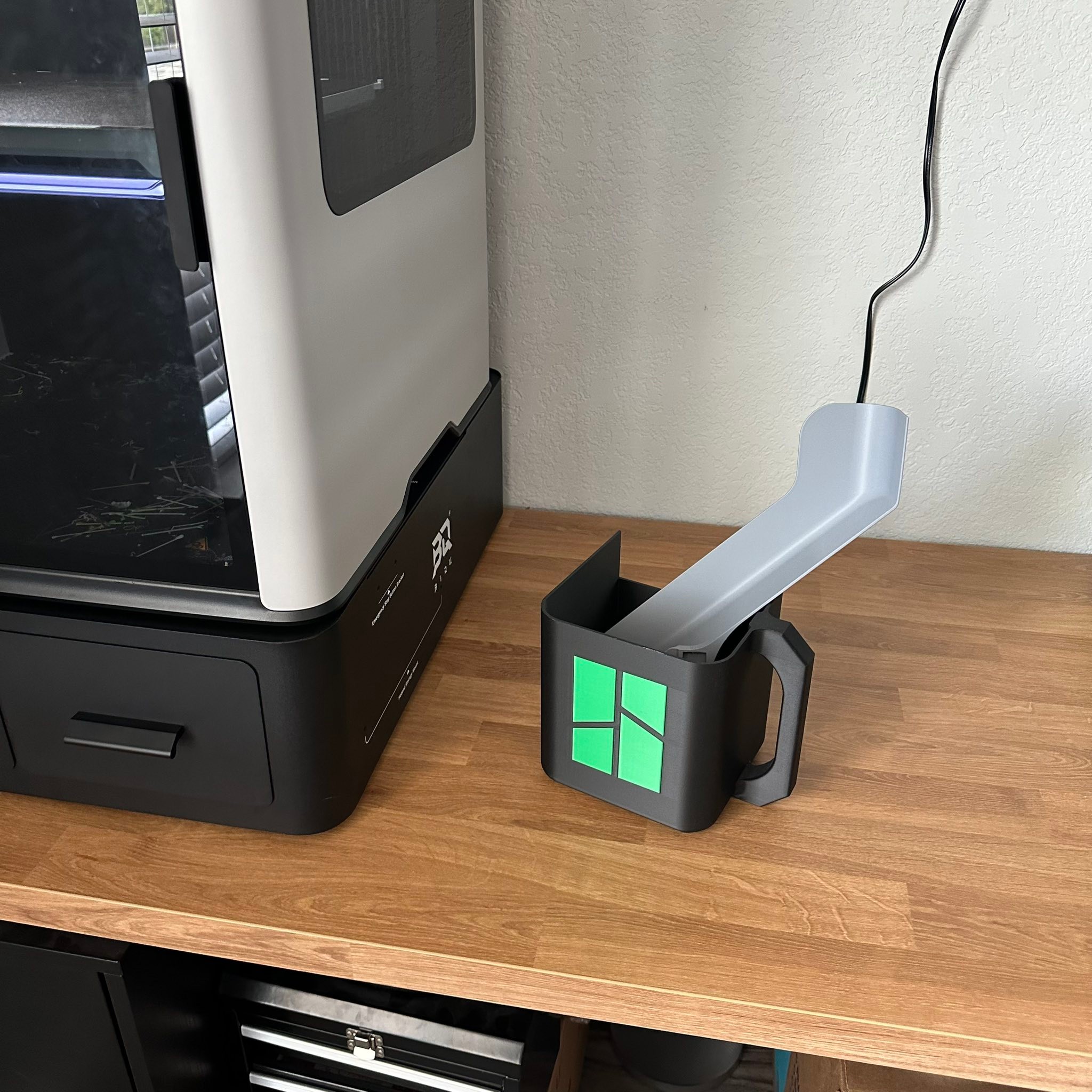 Panda den setup for 3d printer