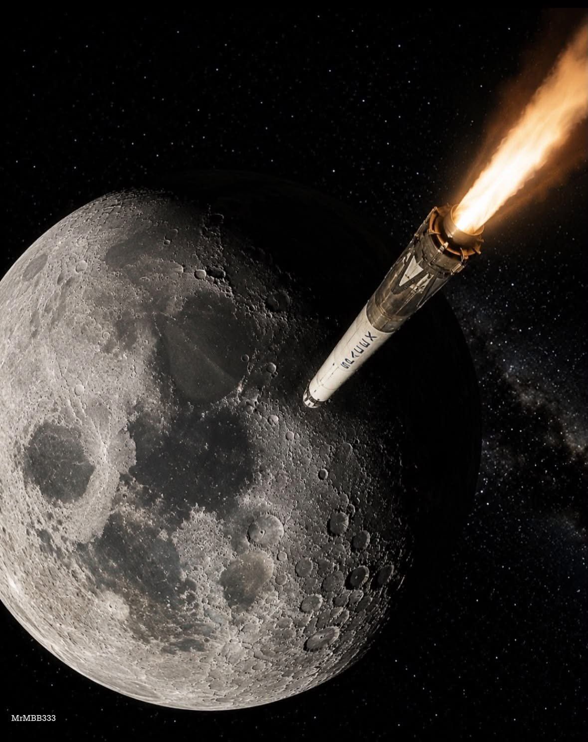 ICYMI: A discarded SpaceX rocket is about to slam into the moon at