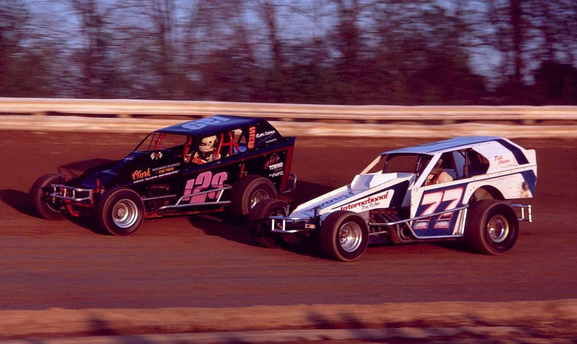 I took this at Williams Grove Speedway in 1983 not sure who the drivers ...