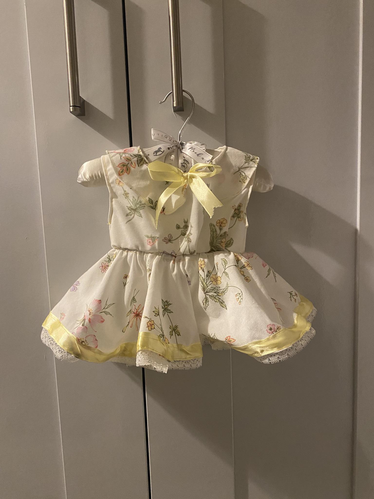 0-3 month holiday dress Handmade baby for months, imperfect but lovingly made newborn crochet baby dress