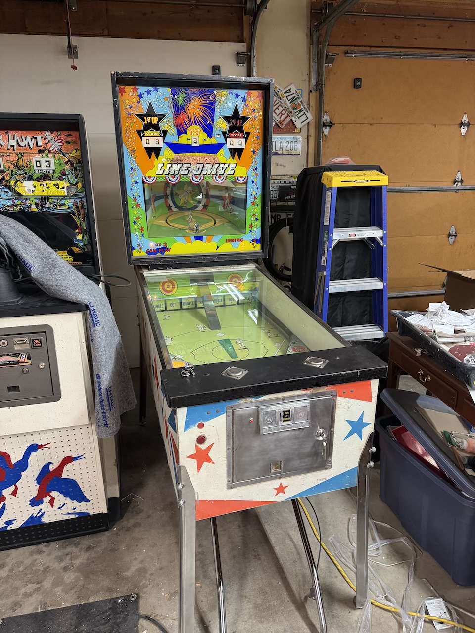 Pitch and Bat Electromechanical Pinball Machines | Since Walt got me ...