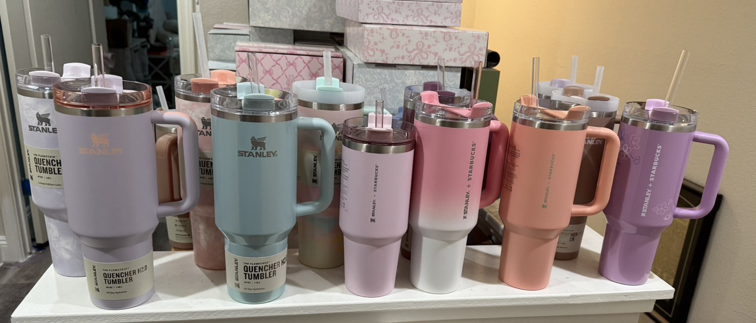 Weekly Starbucks haul for sale