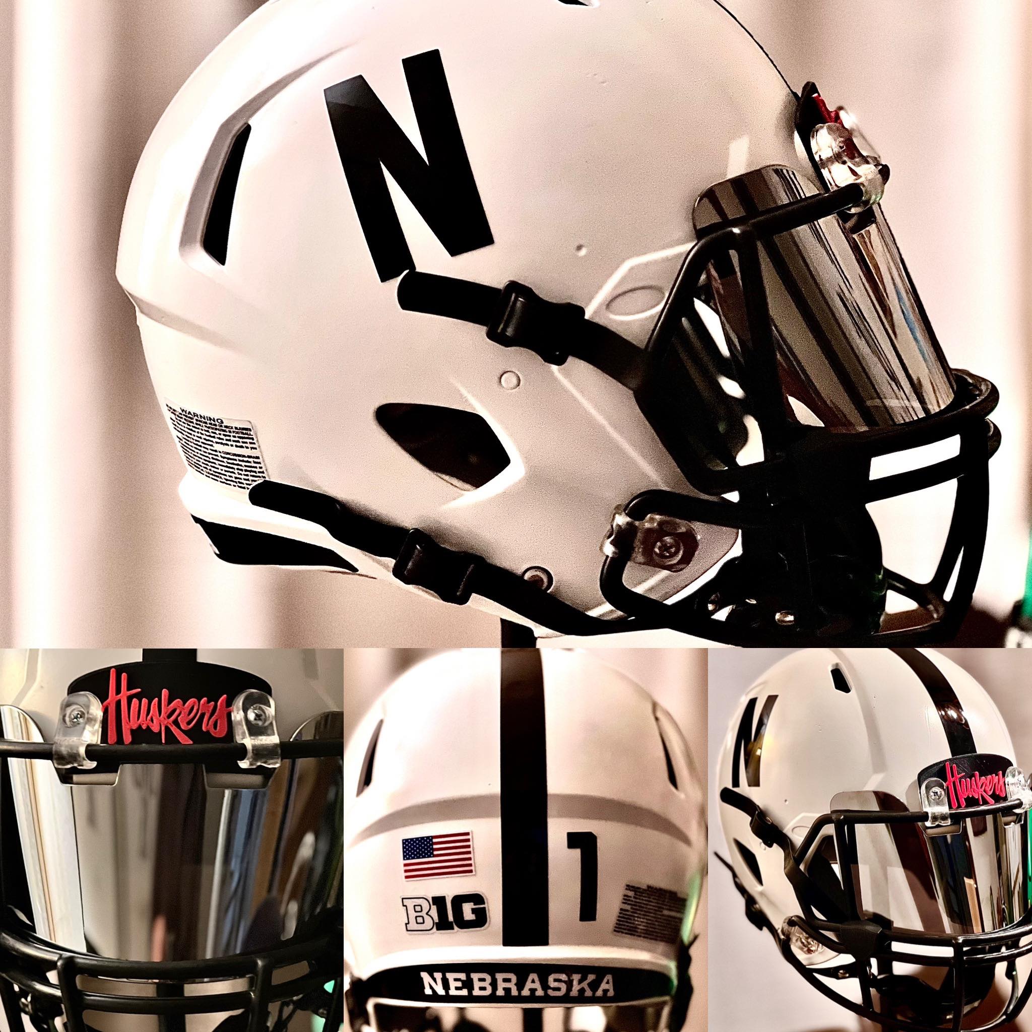 cheetah helmet icon Custom Football Visor Creek Chub 9000 Spinning _label_Cold Weather Color:Spot