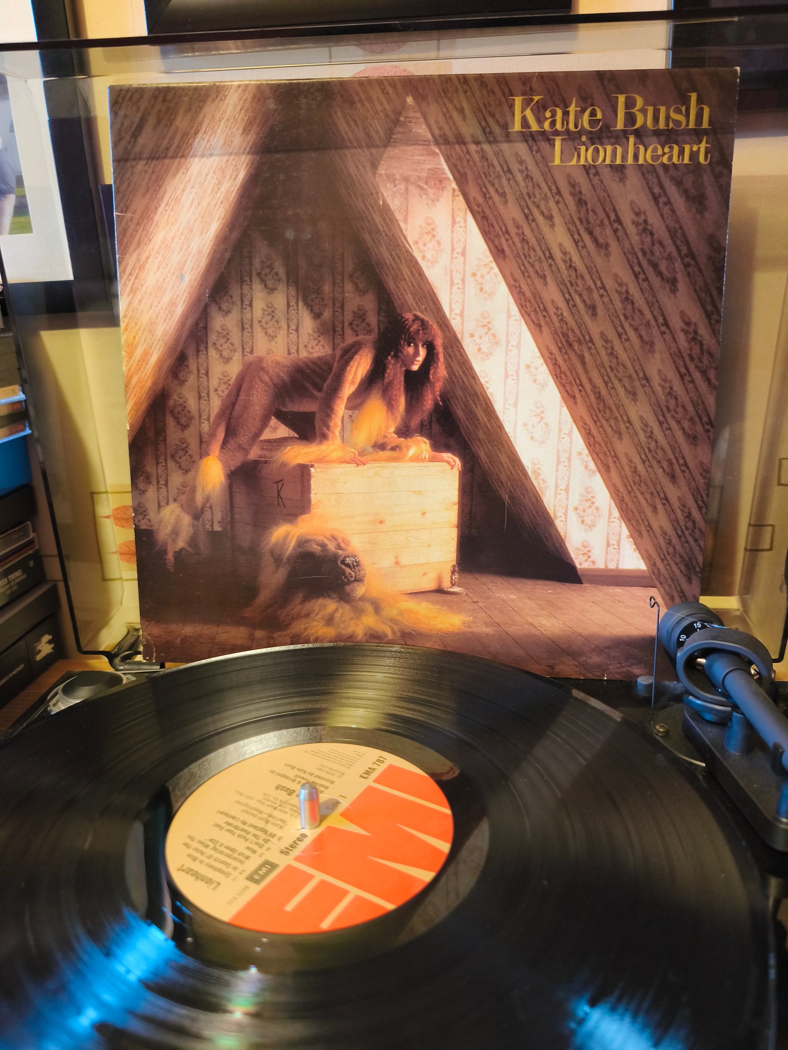 Japanese pressing of lionheart album