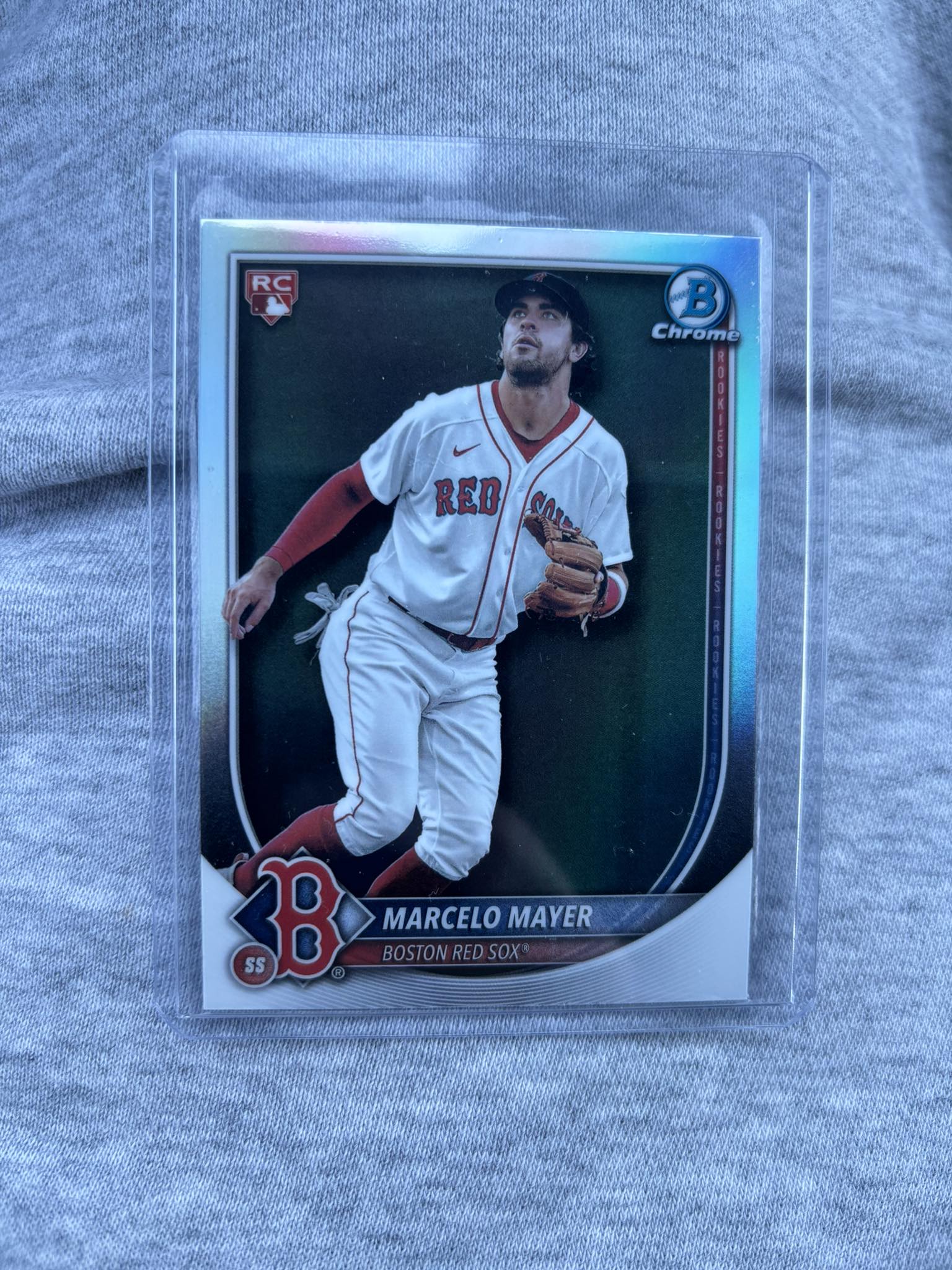 Found rare Paulino Santana True Red card in Bowman HTA