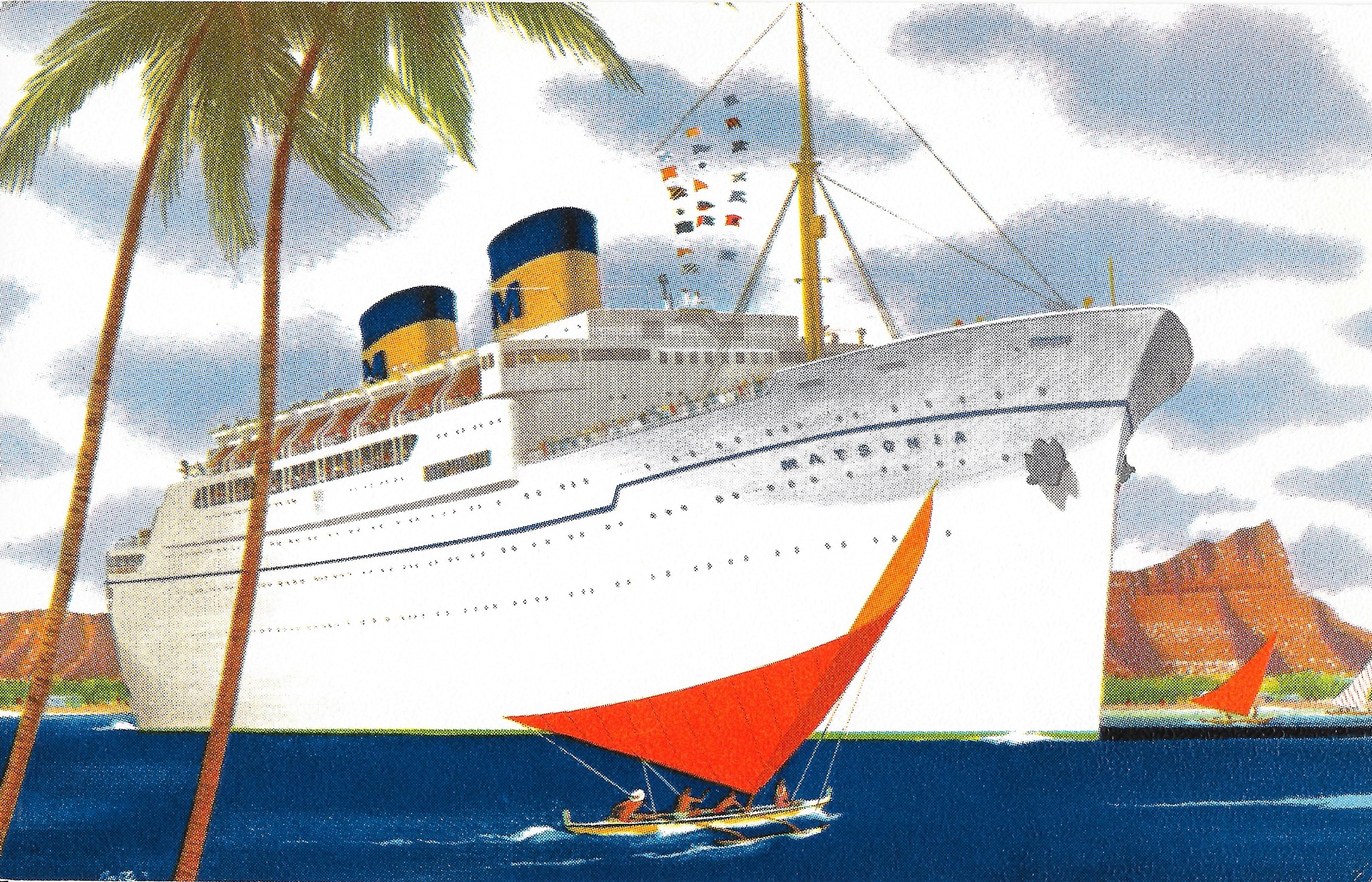 Matson Lines Cruise Ship Collectibles and Memorabilia