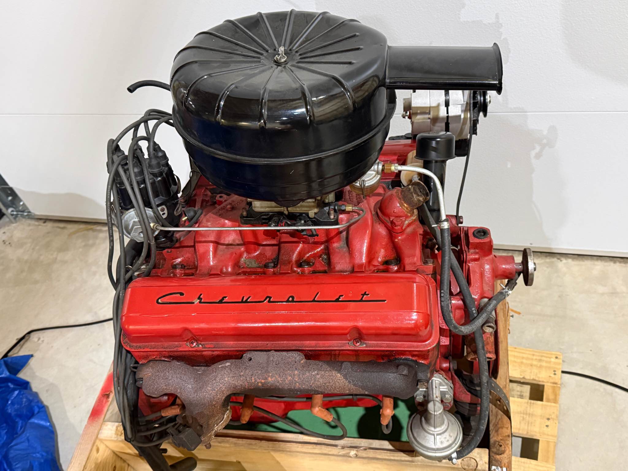 1956 265 4 barrel power pack engine & transmission - Car Engines ...