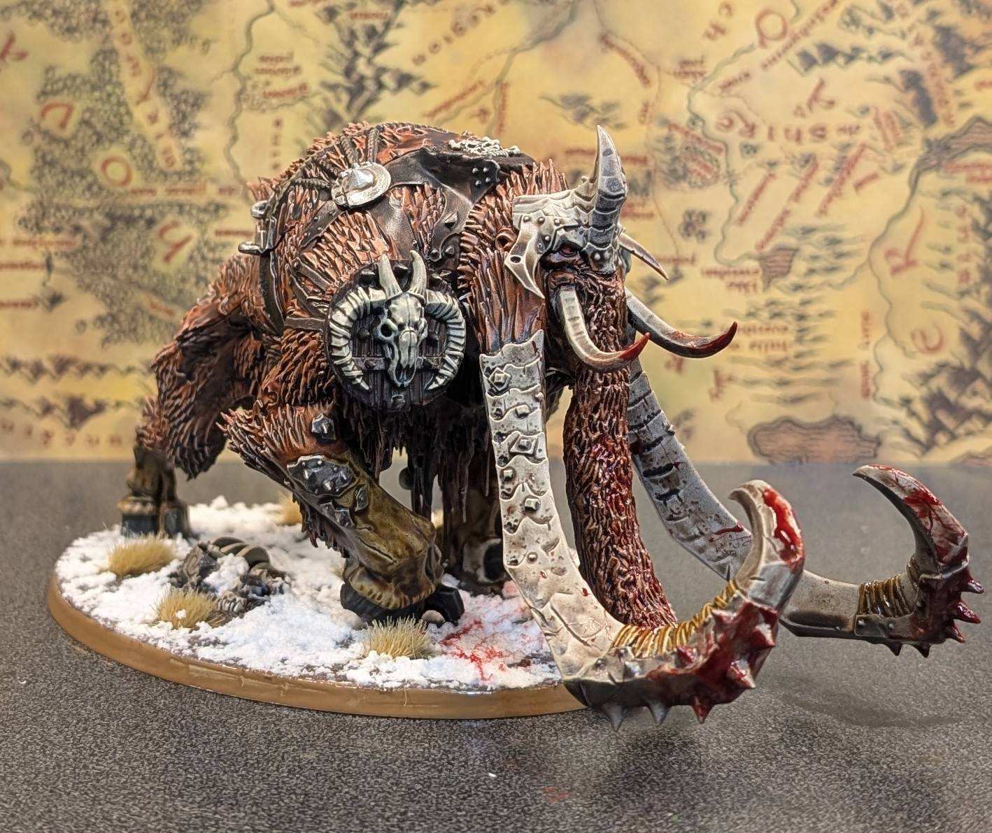 Great Beast of Gorgoroth proxy for Dunlending finished