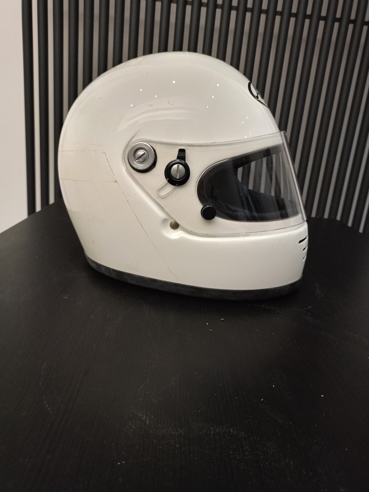Arai GP2 k Japan with sign of crash for sale. info in pm
