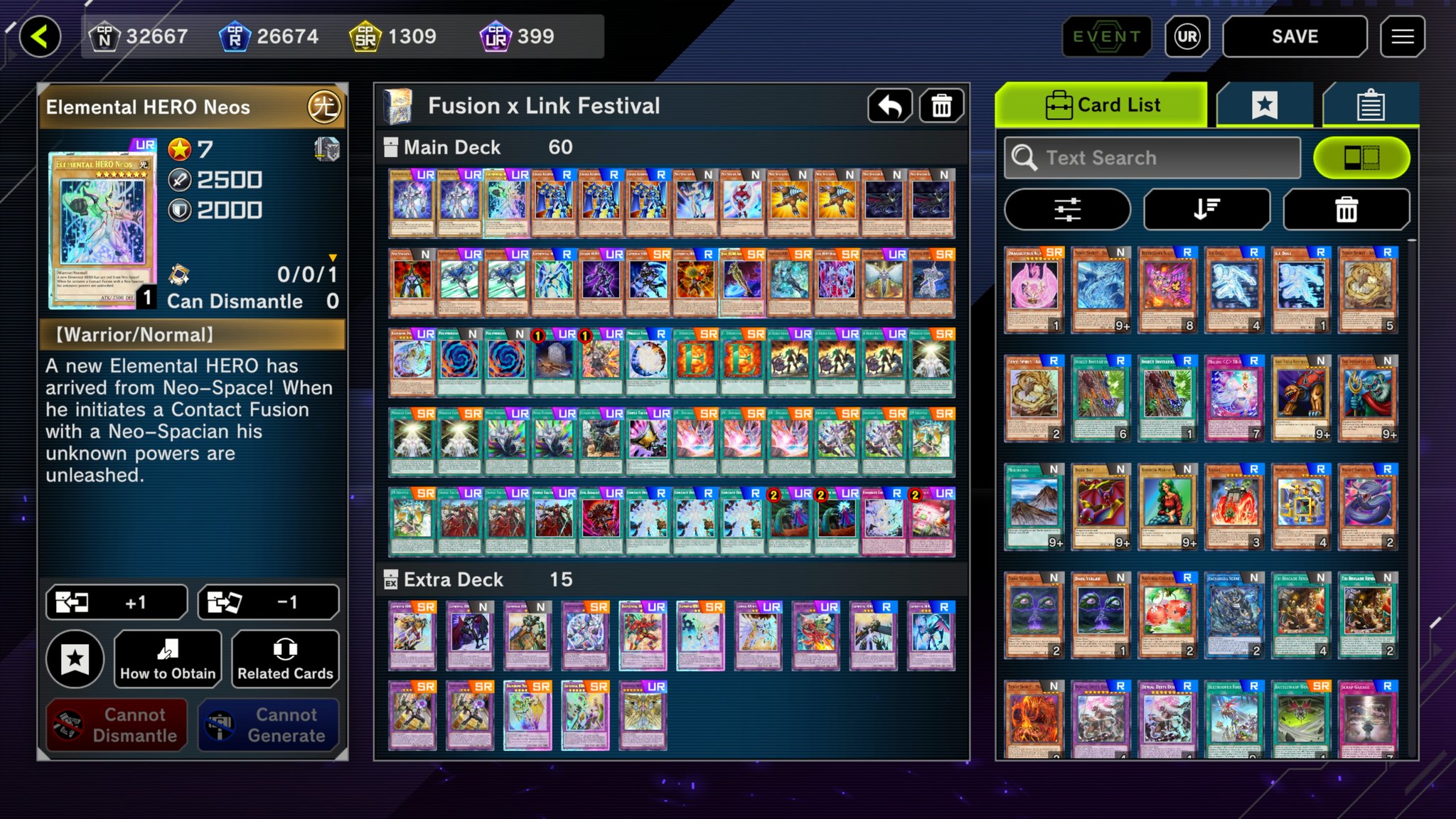yu gi oh duel links neos fusion deck Complete Custom for Yu-Gi-Oh! GX How to use Neos Fusion